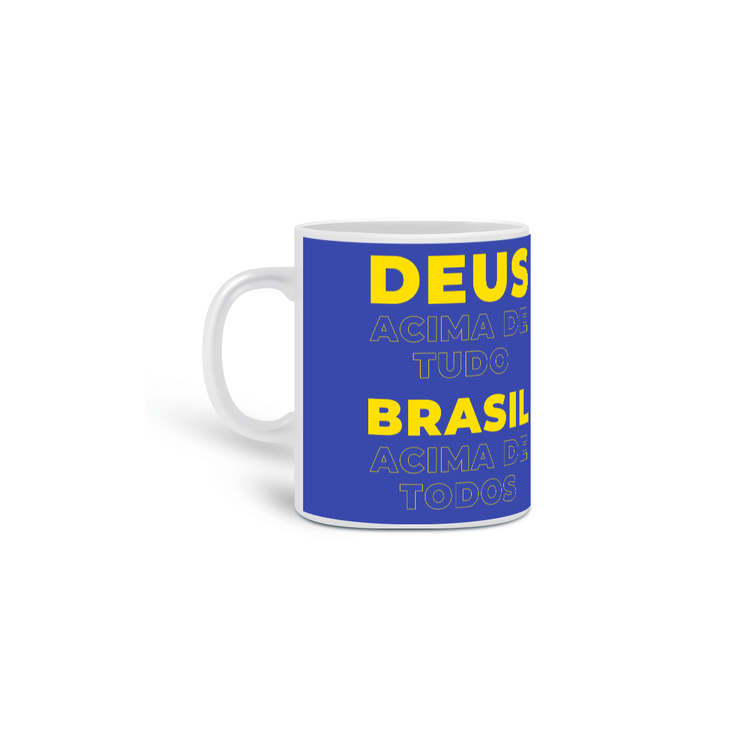 Nome do produto  CANECA -  2024 BRASIL ACIMA DE TODOS
