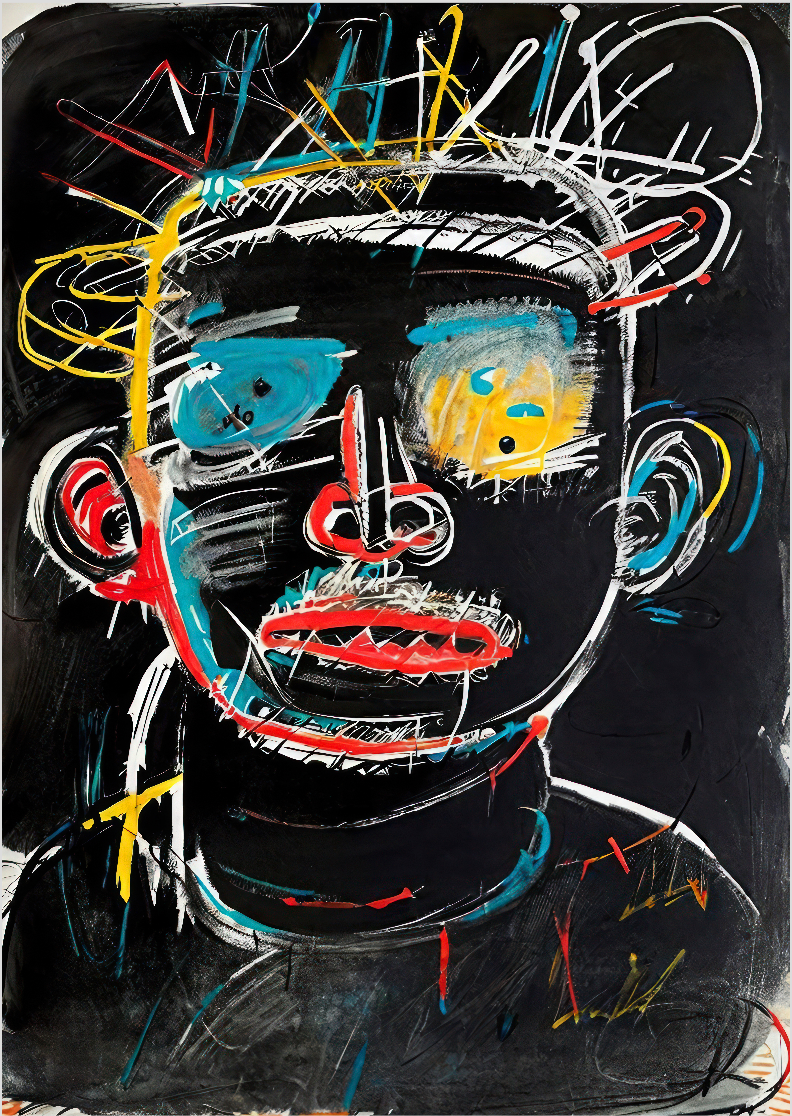 Nome do produto: Pôster Neoexpressionista - Face 03