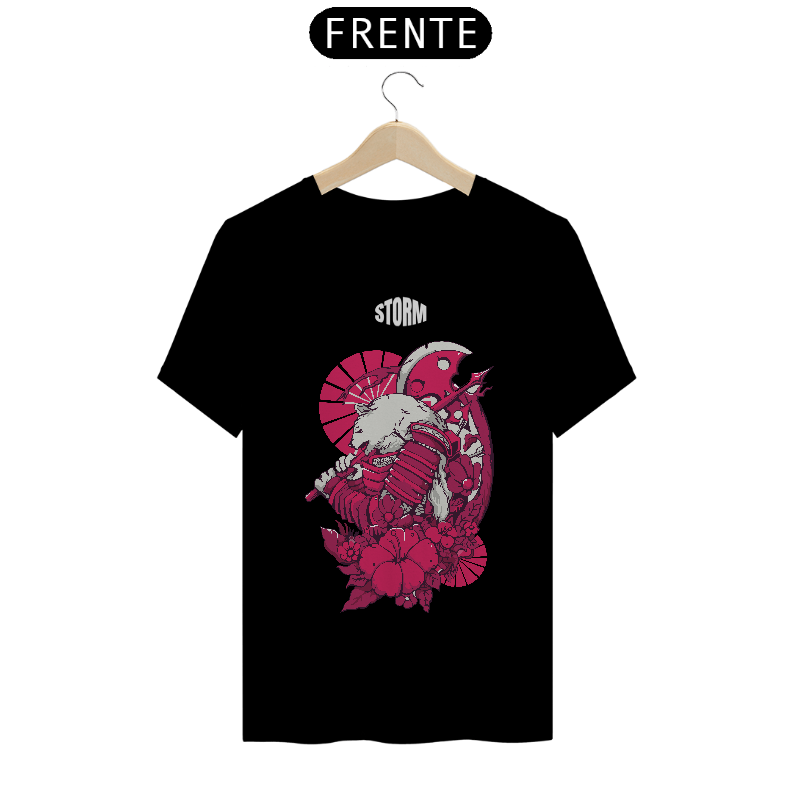 Camisa Quality - Urso Polar Samurai - Storm