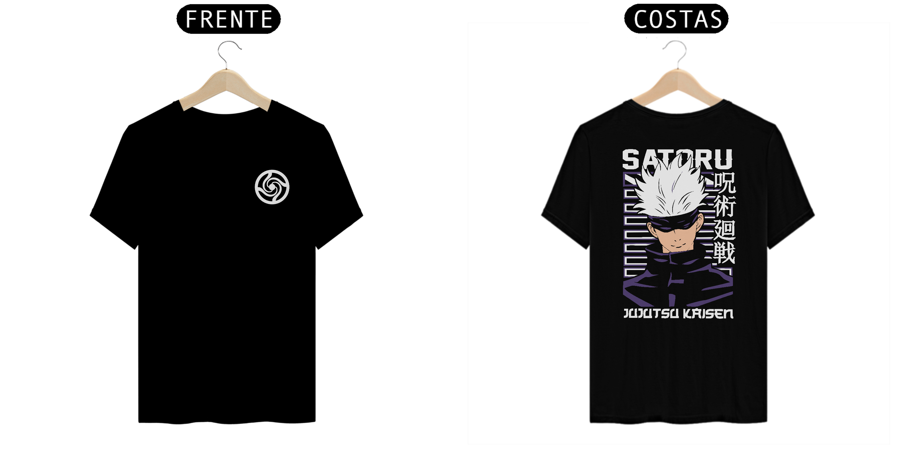 Jujutsu kaisen - Satoro Gojo - Camisa Quality Storm