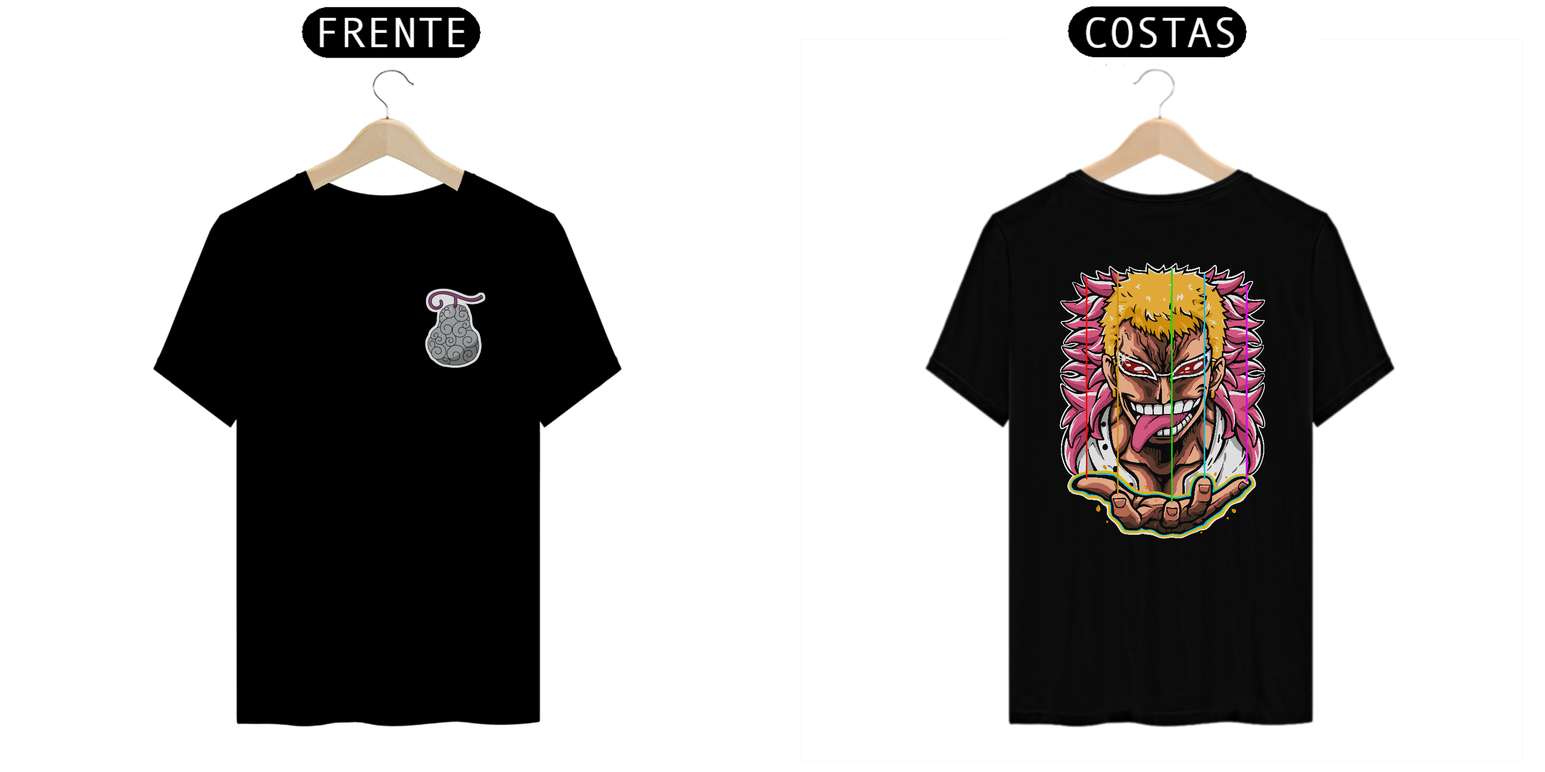 One Piece - Doflamingo - Camisa Quality Storm