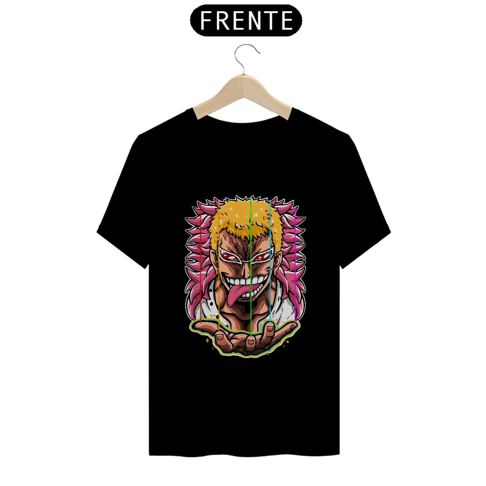 One Piece - Doflamingo - Camisa Quality Storm