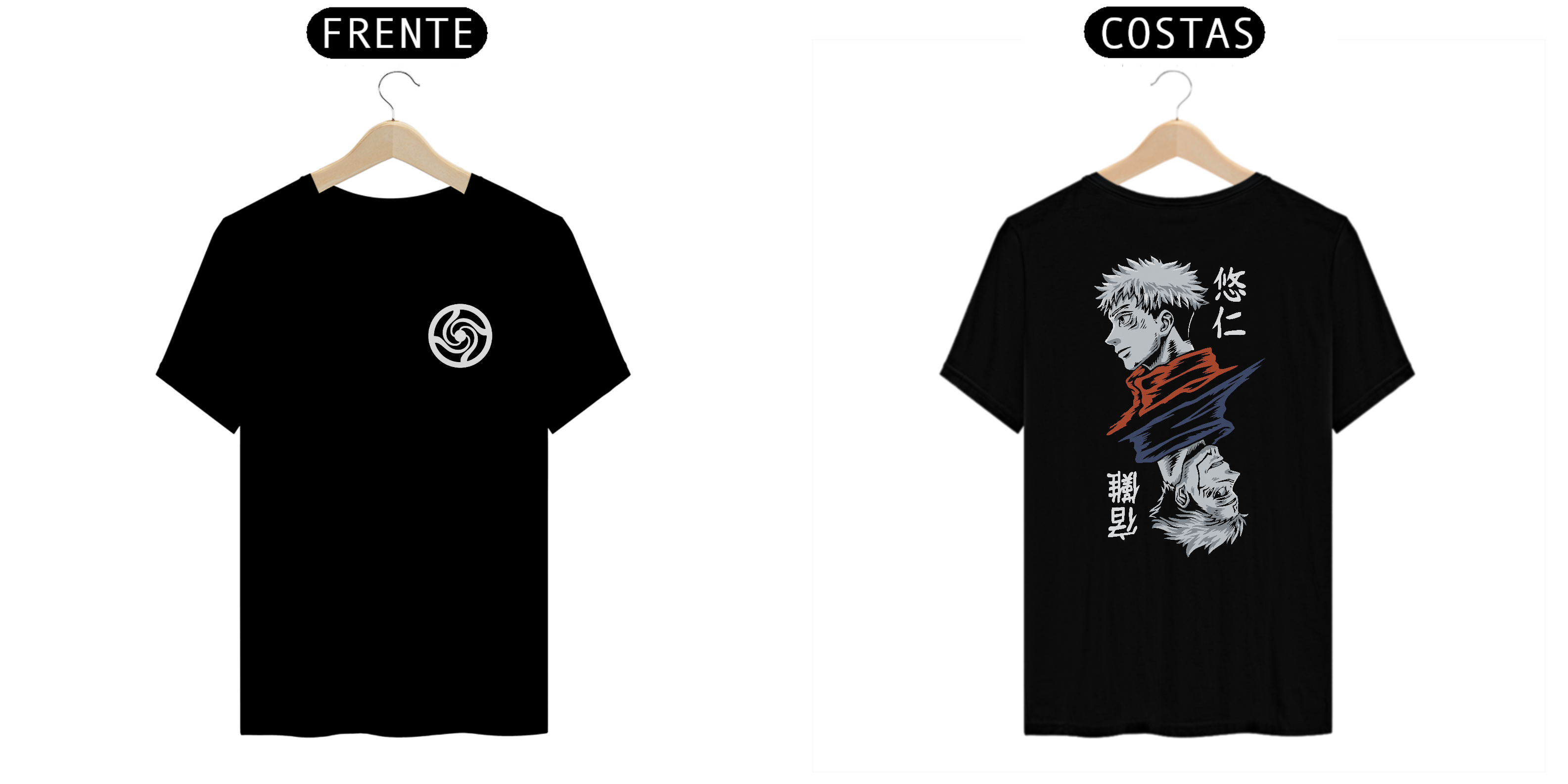 Jujutsu Kaisen - Sukuna e Itadori - Camisa Quality Storm