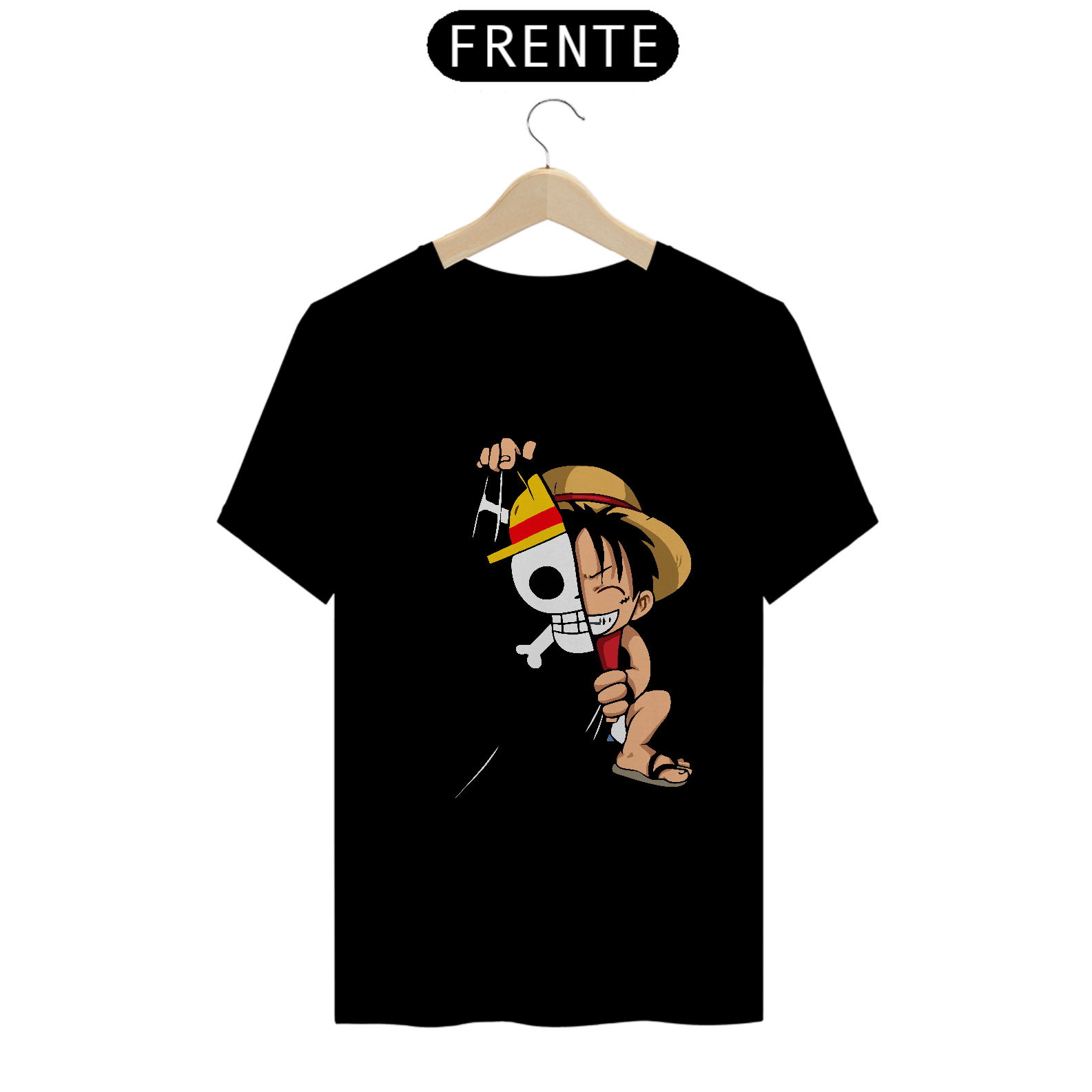 One Piece - Luffy - Camisa Quality Storm