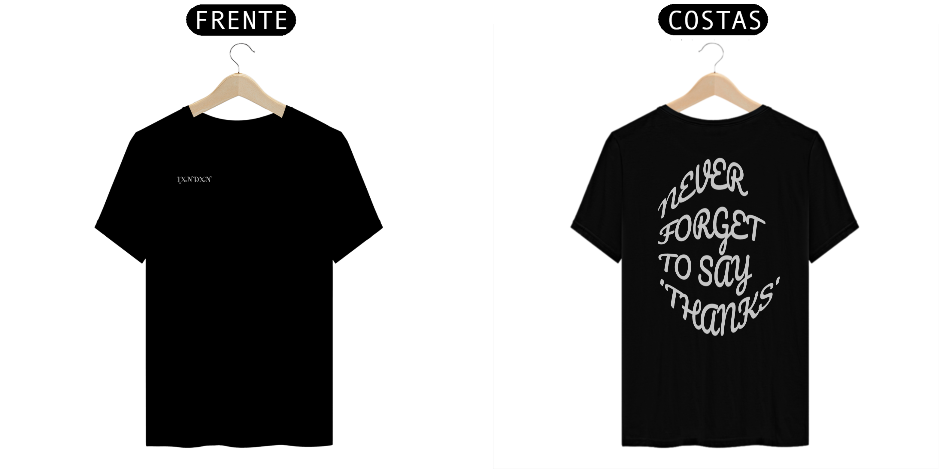 camiseta lxndxn LETTERING