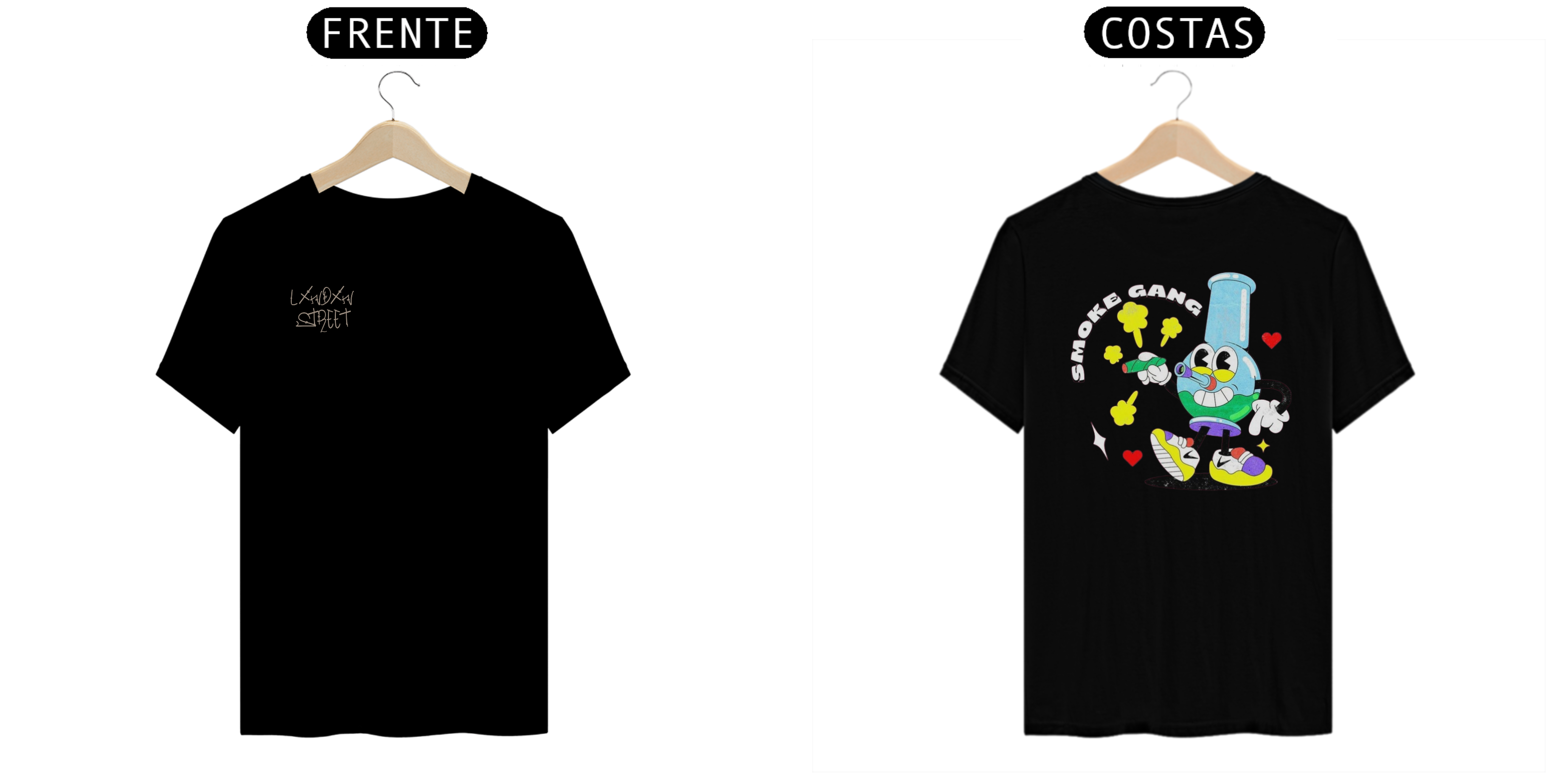 CAMISETA SMOKE GANG