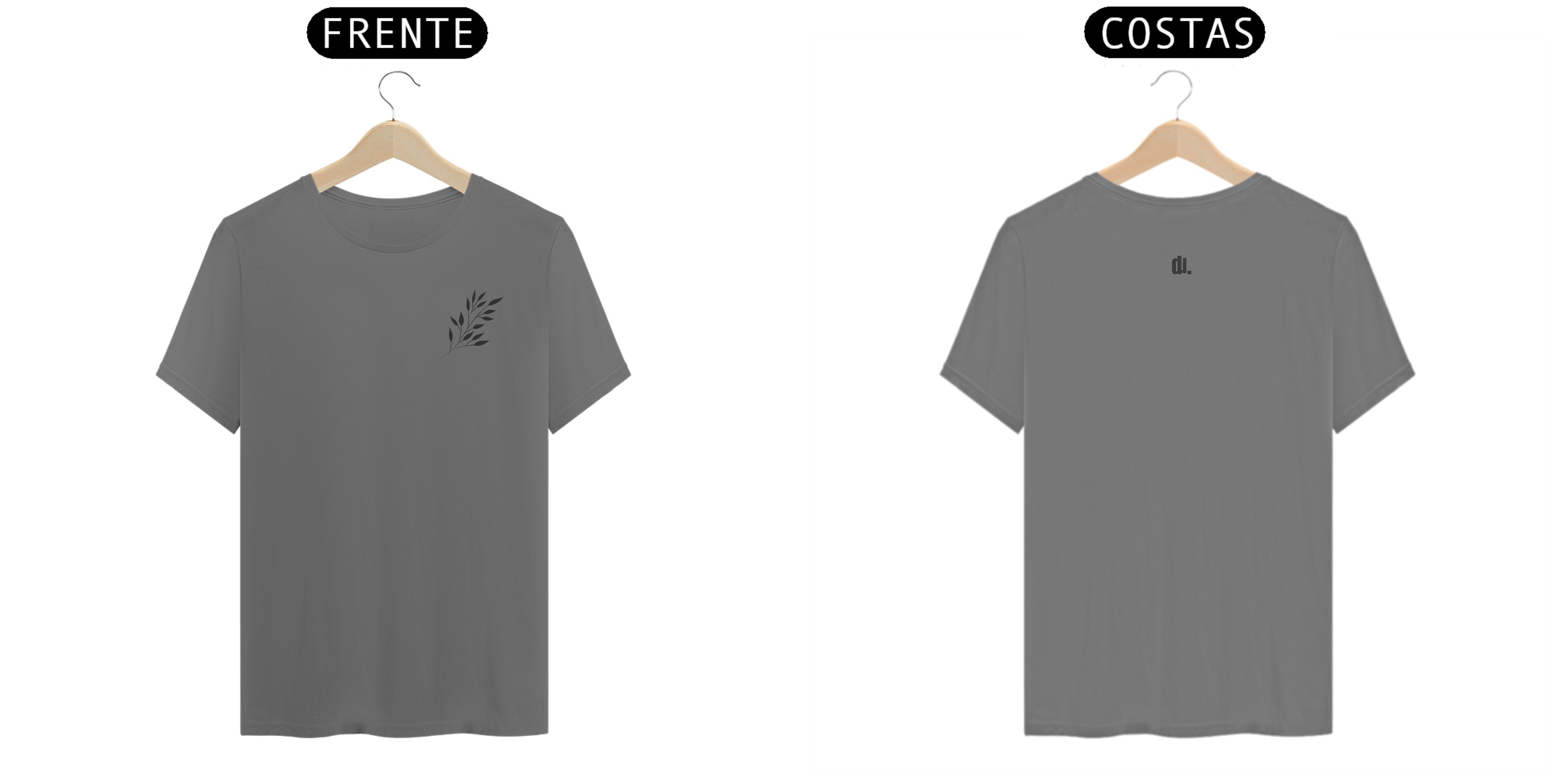 T-SHIRT ESTONADA - COLEÇÃO FOLHAS