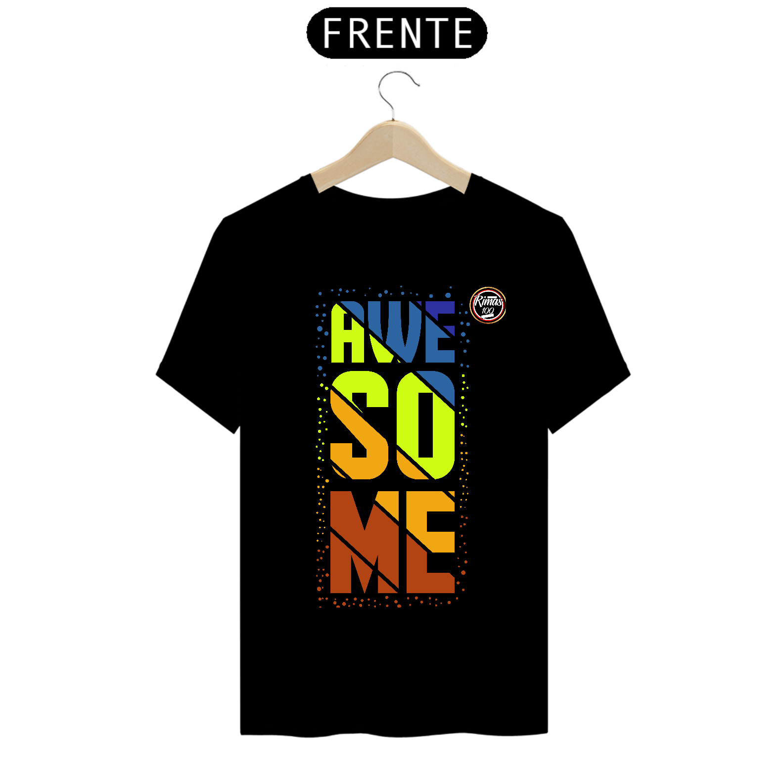 CAMISA AWESOME RIMAS 100