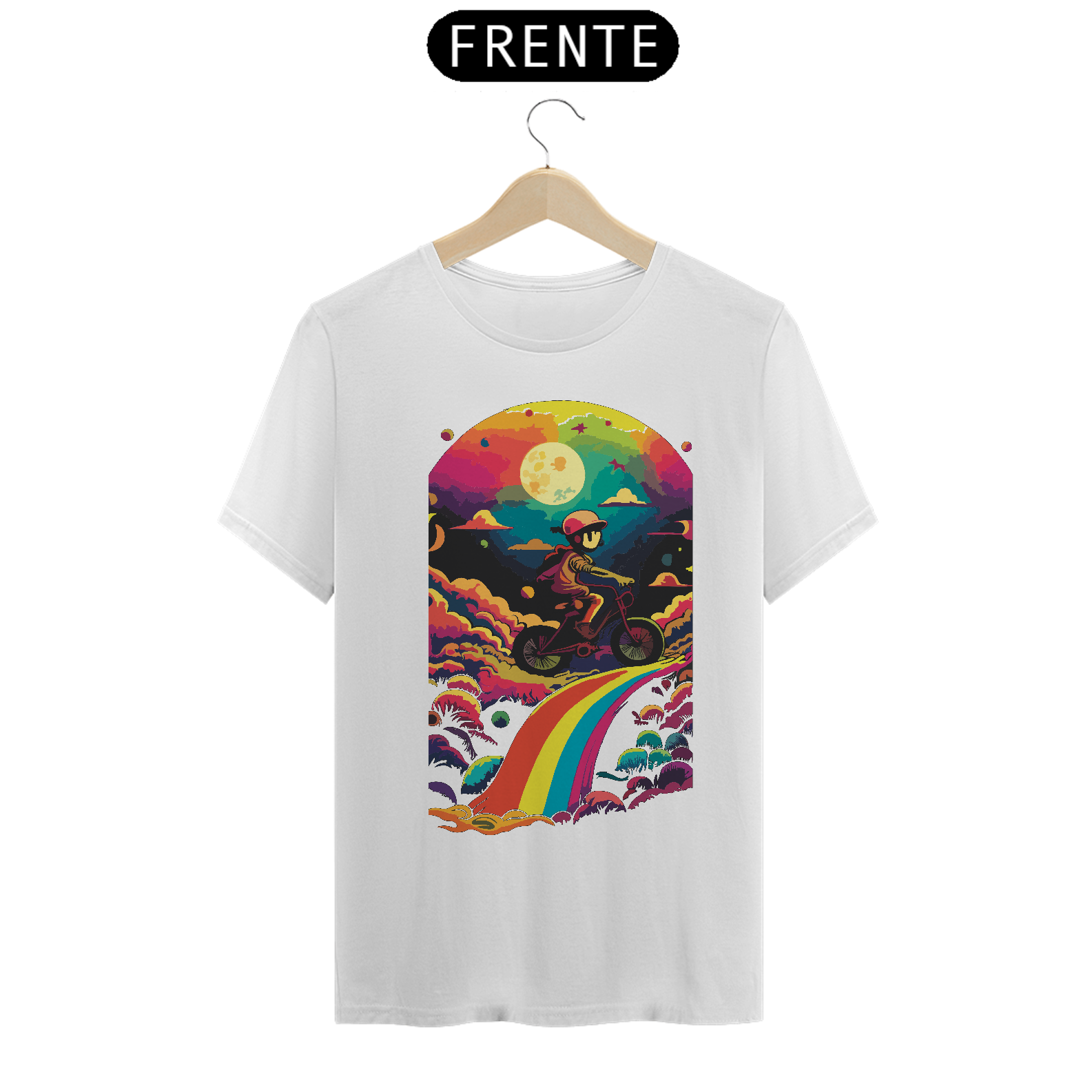 Camiseta Algodão Premium Hippie