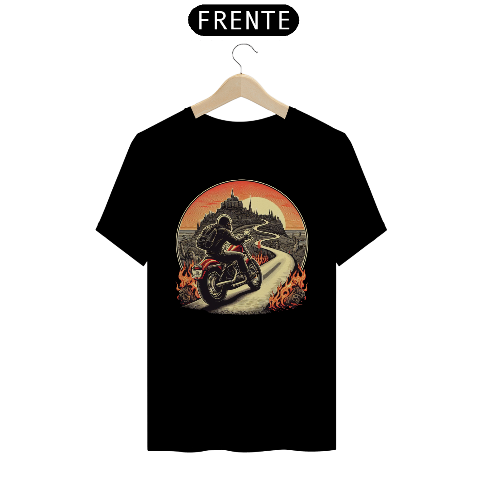 CAMISETA ROAD TO HELL