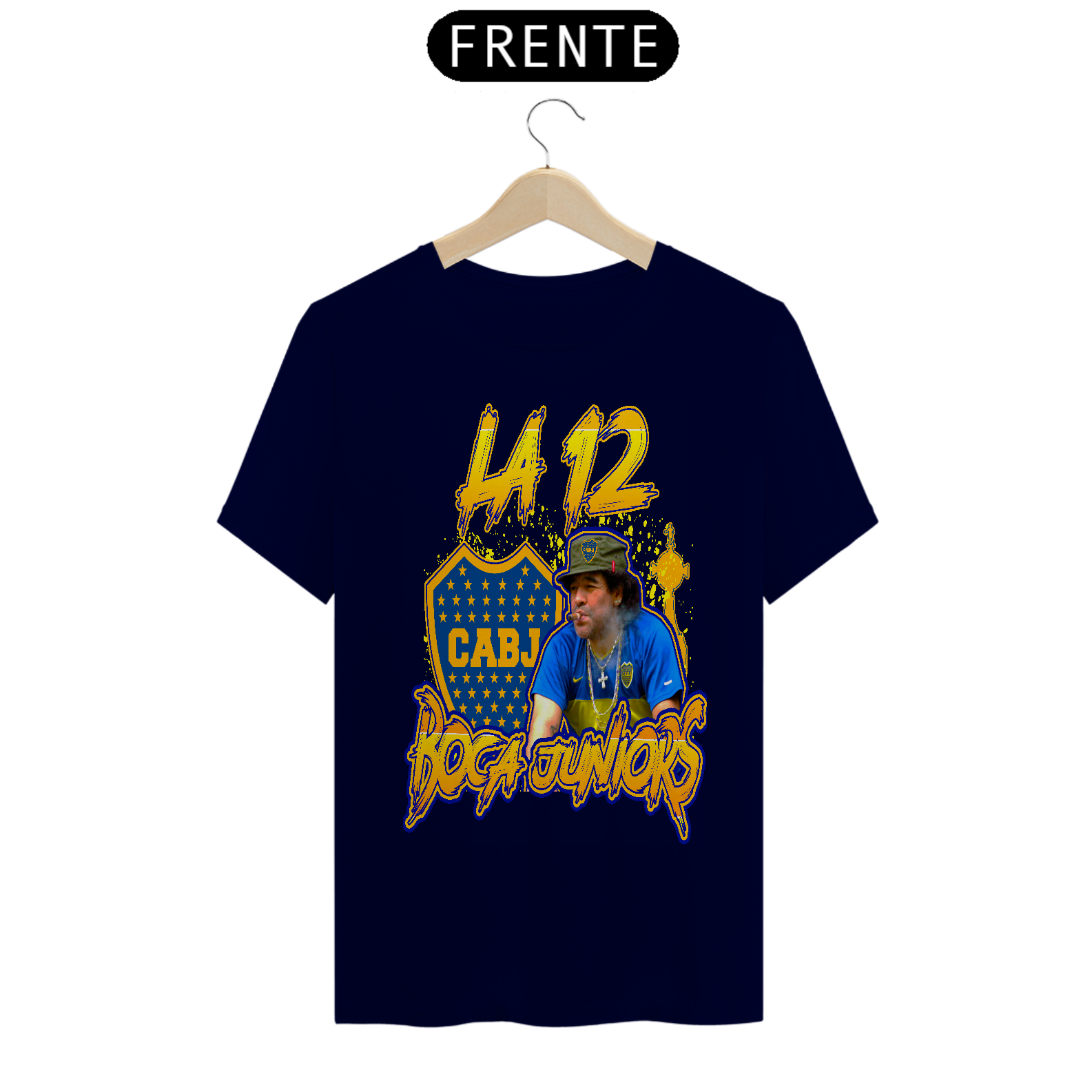 CAMISETA BOCA JUNIORS - MARADONA QUALITY