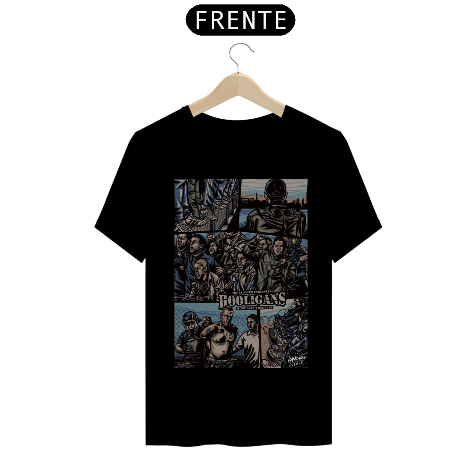 CAMISETA HOOLIGANS - QUALITY