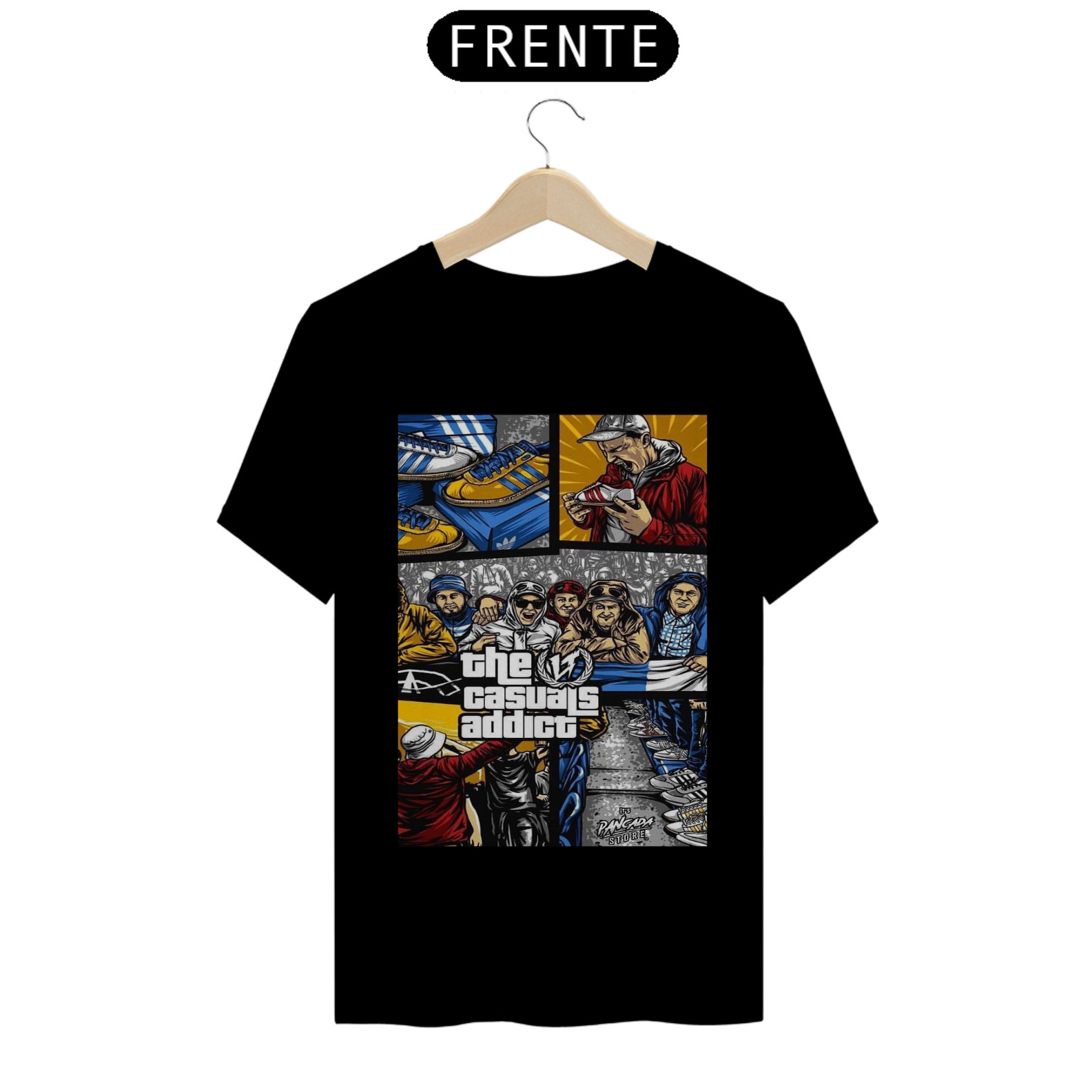 CAMISETA CASUAL ADDICT - QUALITY