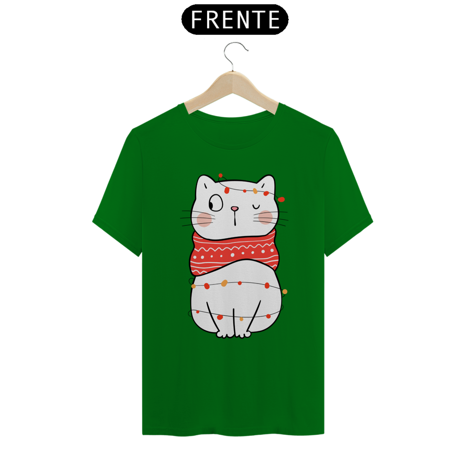 Nome do produto: camisetas de natal personalizadas
