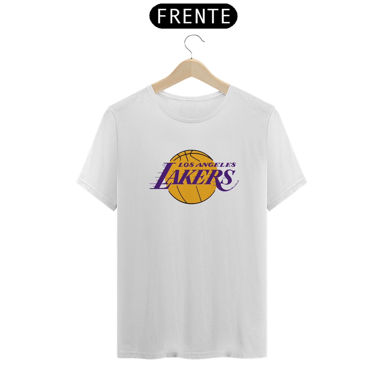 Nome do produto  Camiseta branca NBA LOS ANGELES LAKERS 