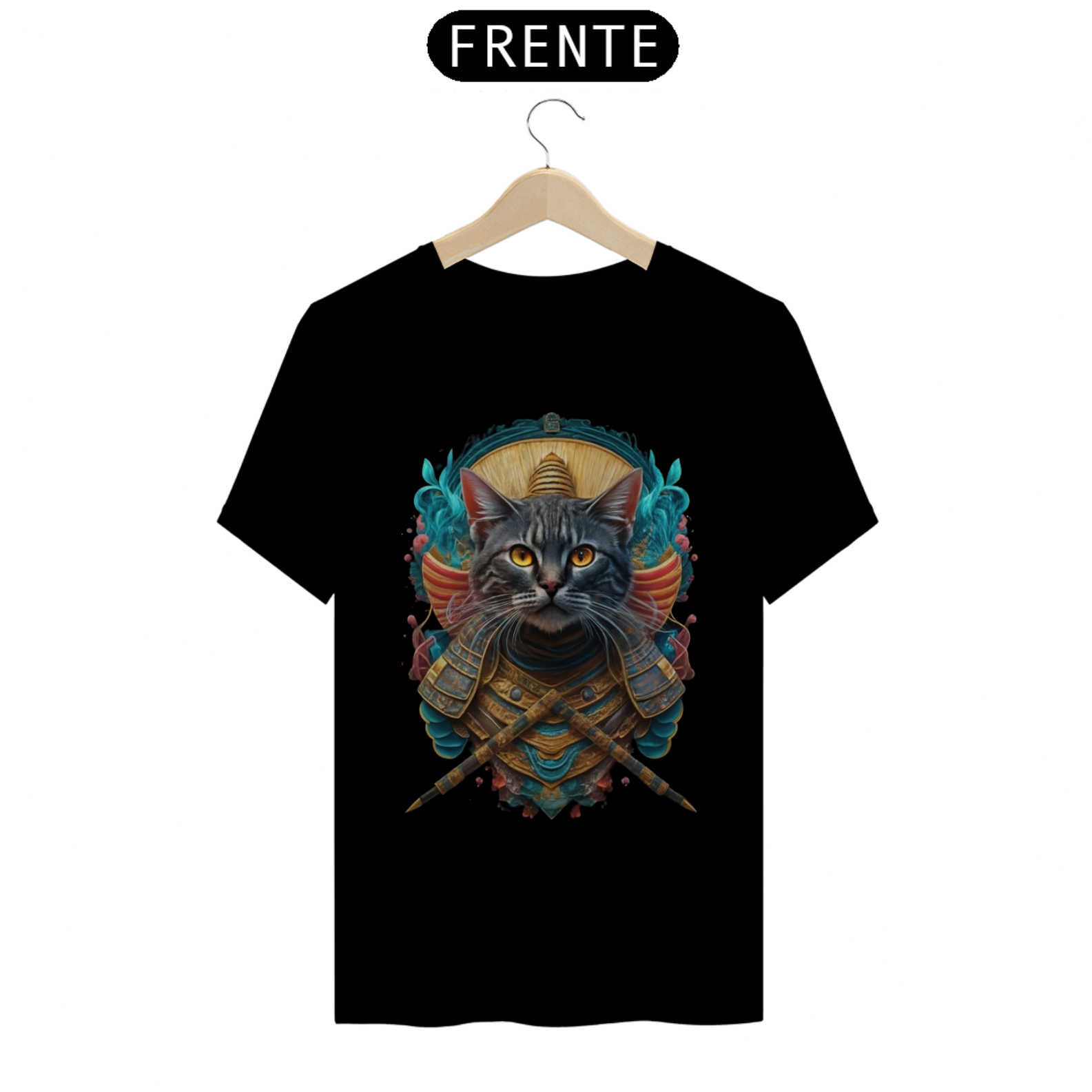T-SHIRT CAMICAT SAMURAI EGIPCIO
