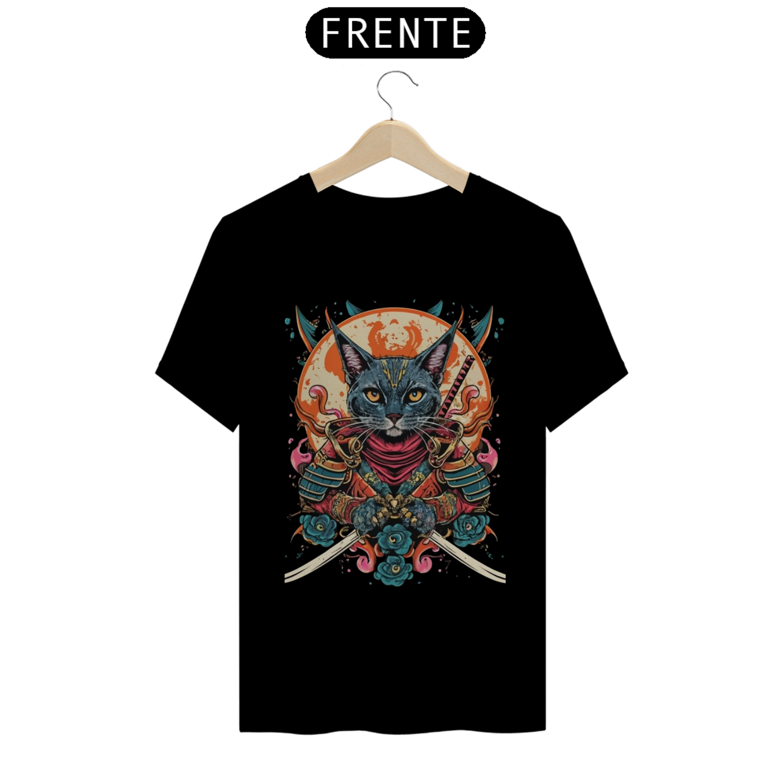 T-SHIRT CAMICAT SAMURAI EGIPCIO