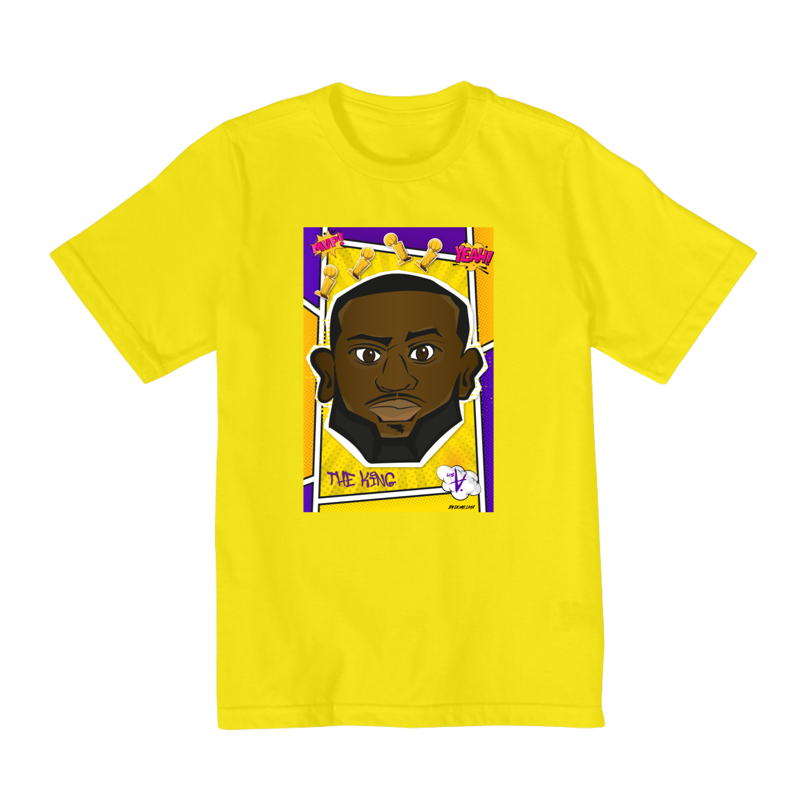 CAMISETA THE KING POP - INFANTIL