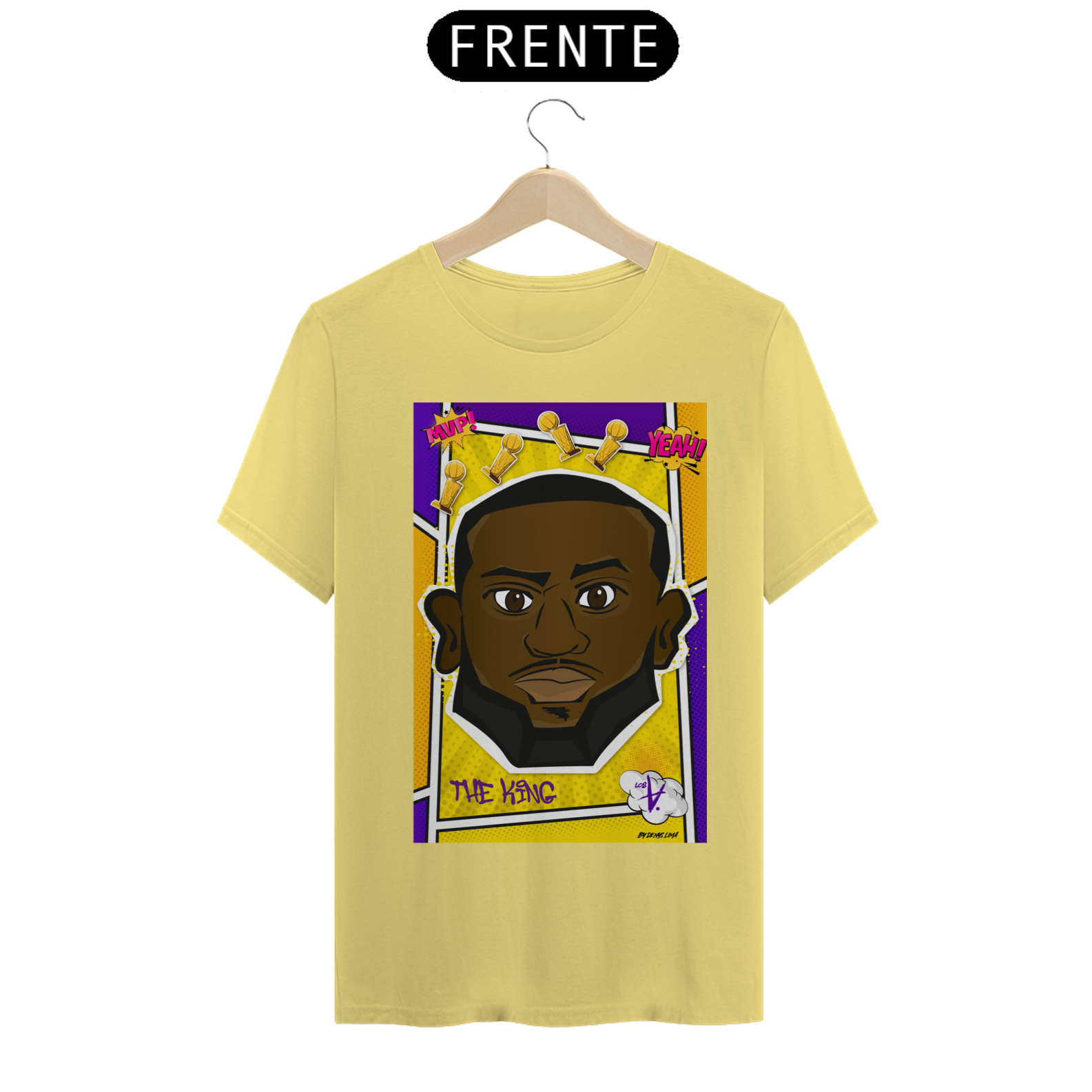 CAMISETA THE KING POP - ESTONADA