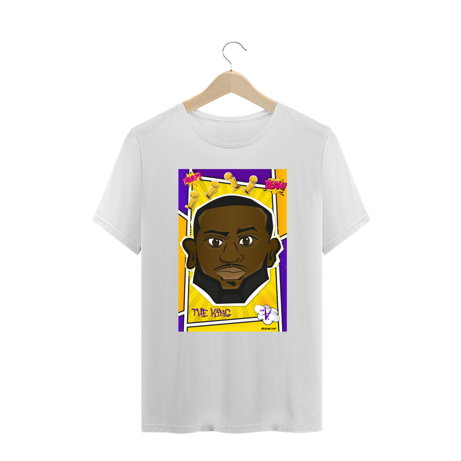 CAMISETA THE KING POP - PLUS SIZE