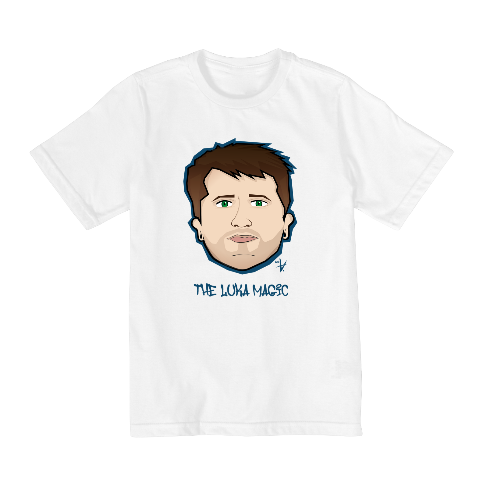 CAMISETA THE LUKA MAGIC - INFANTIL BRANCA