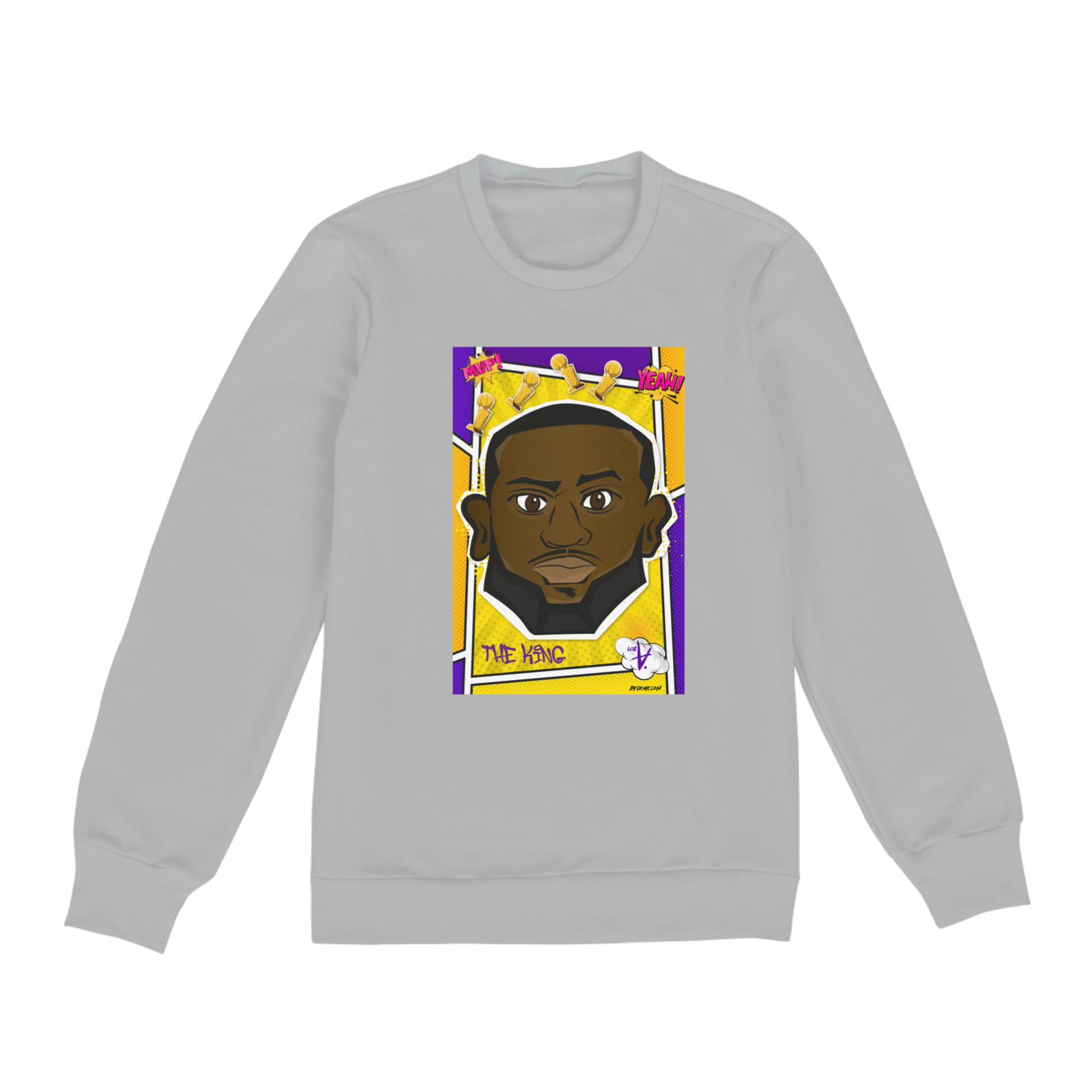 MOLETOM THE KING POP - FECHADO