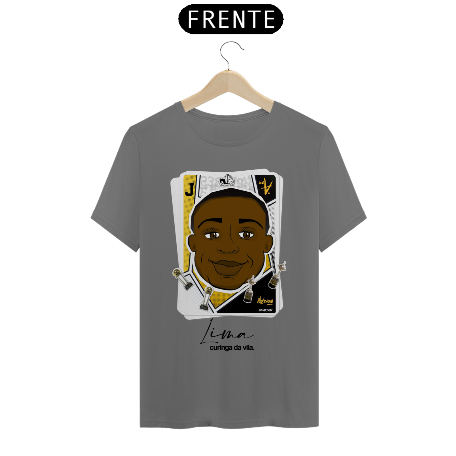 CAMISETA LIMA CURINGA DA VILA - ESTONADA