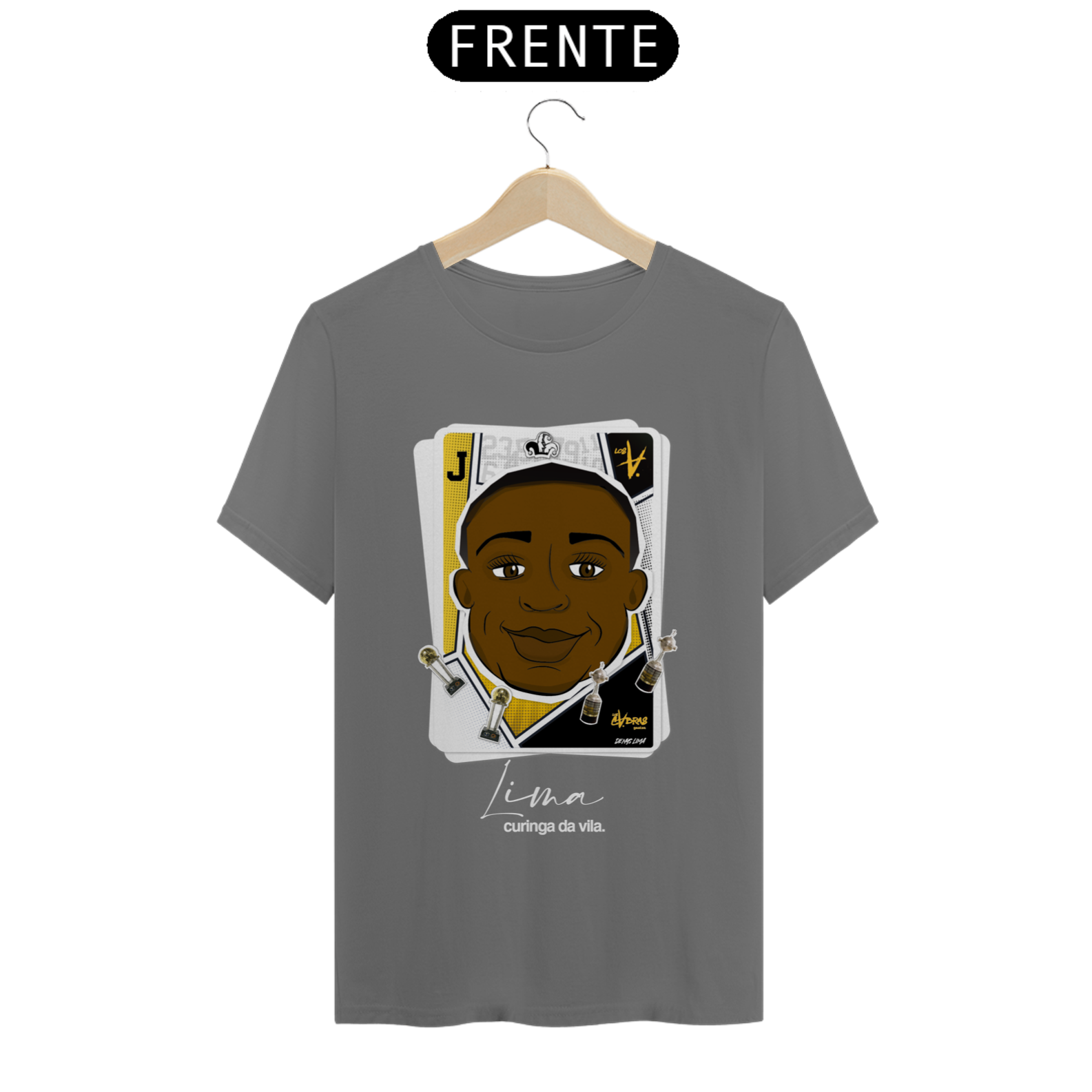 CAMISETA LIMA CURINGA DA VILA - ESTONADA