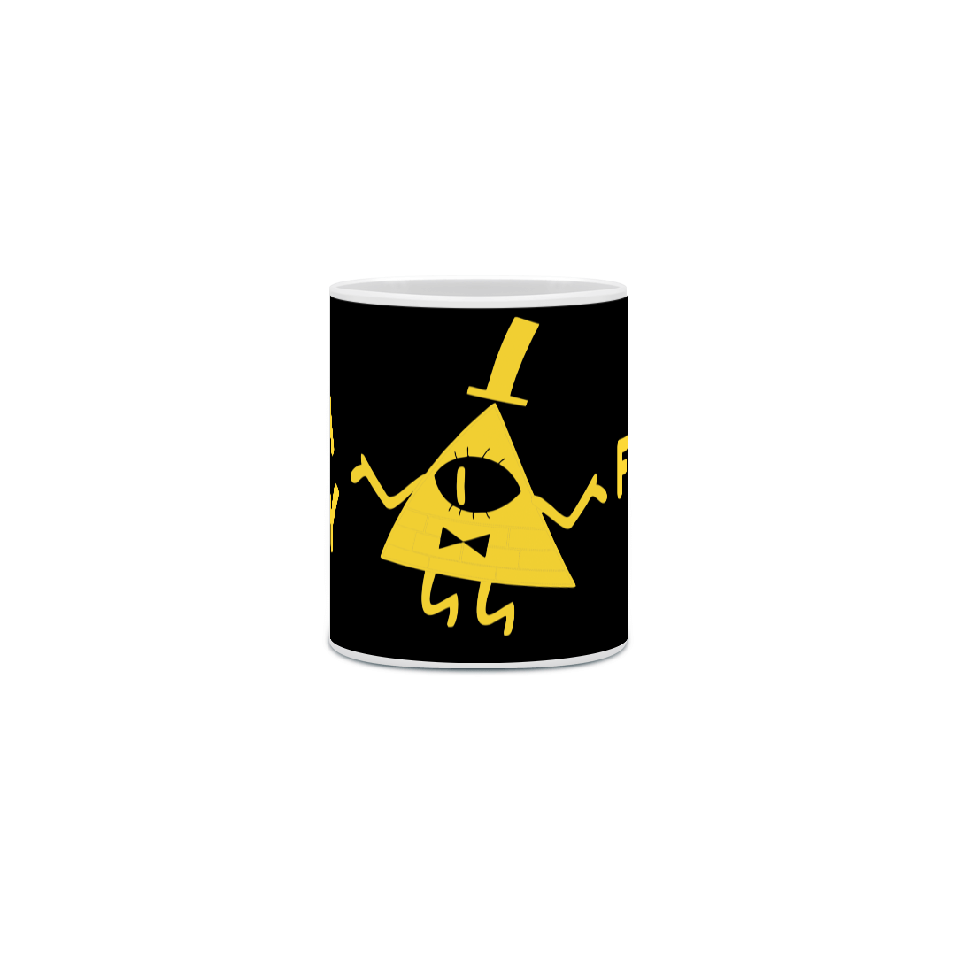 BILL - Gravity Falls - Caneca