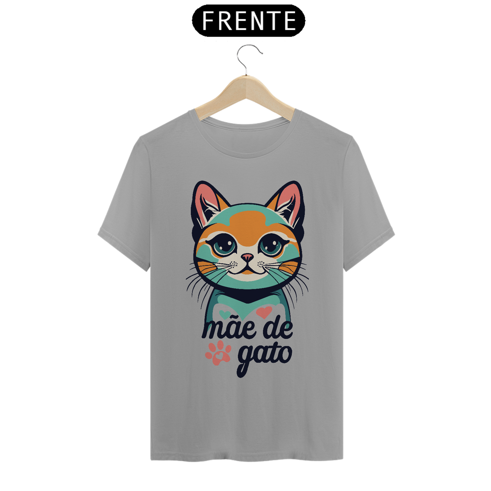 CAMISETA MÃE DE GATO