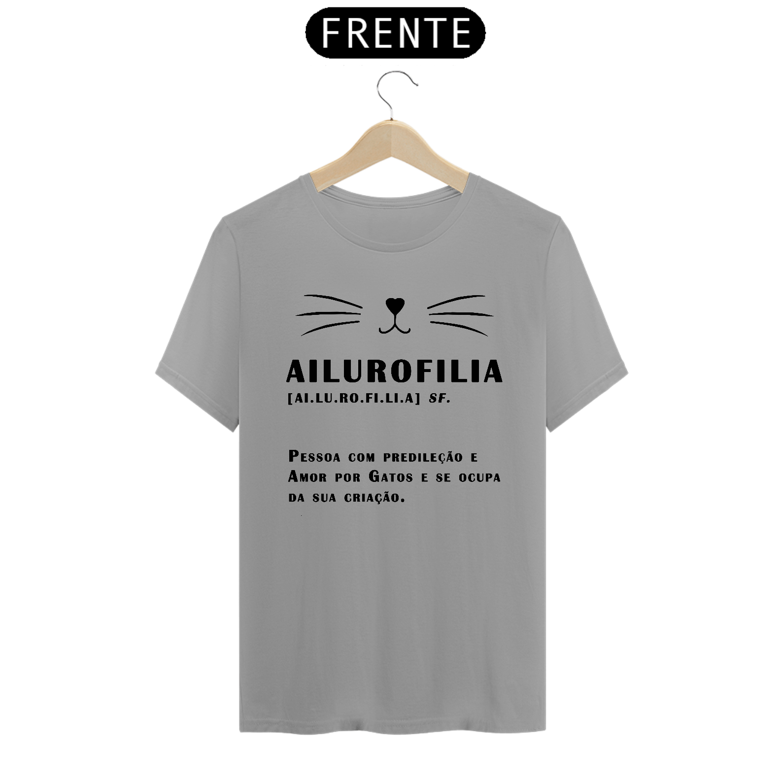 CAMISETA AILUROFILIA (B)