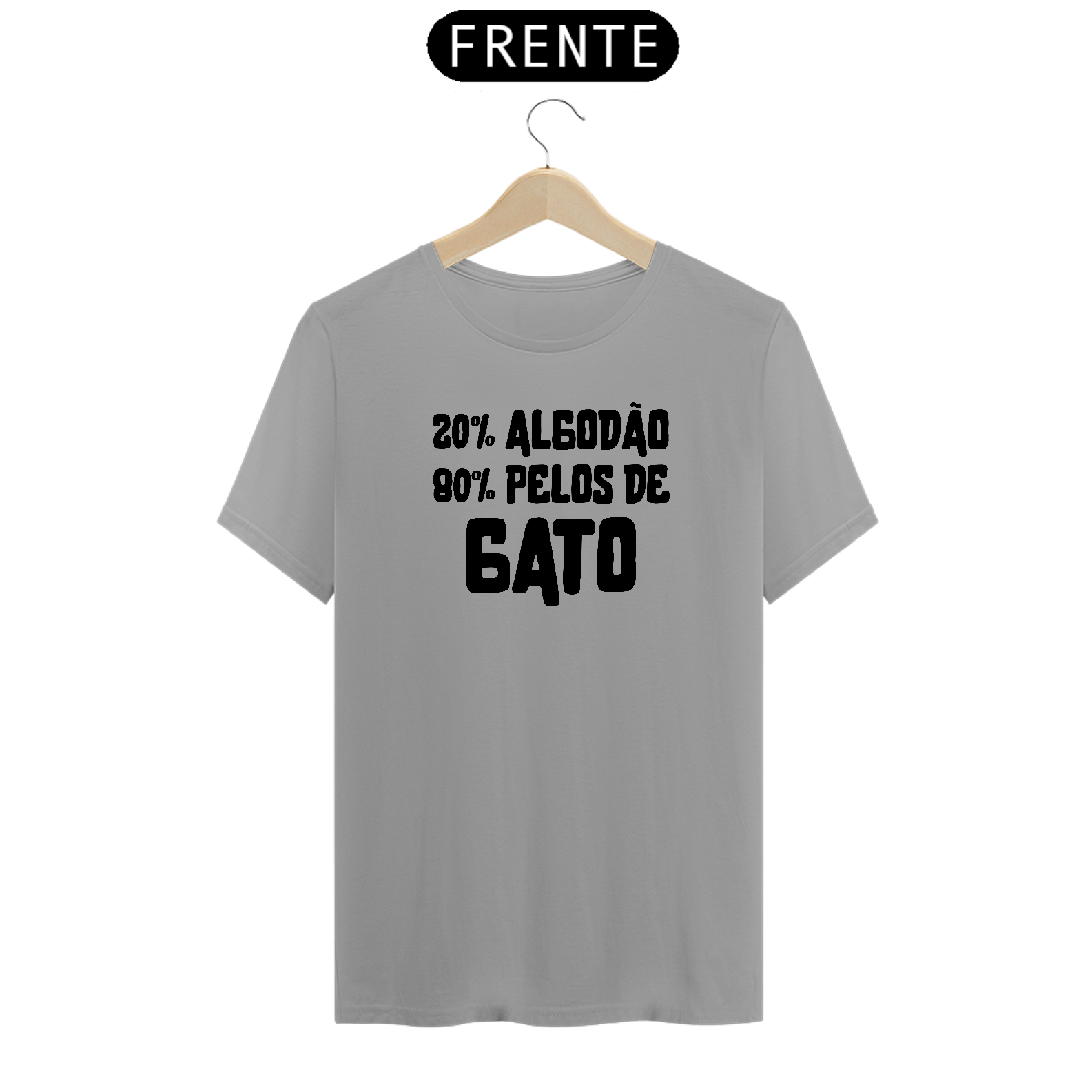 CAMISETA PELOS DE GATO (BLACK)