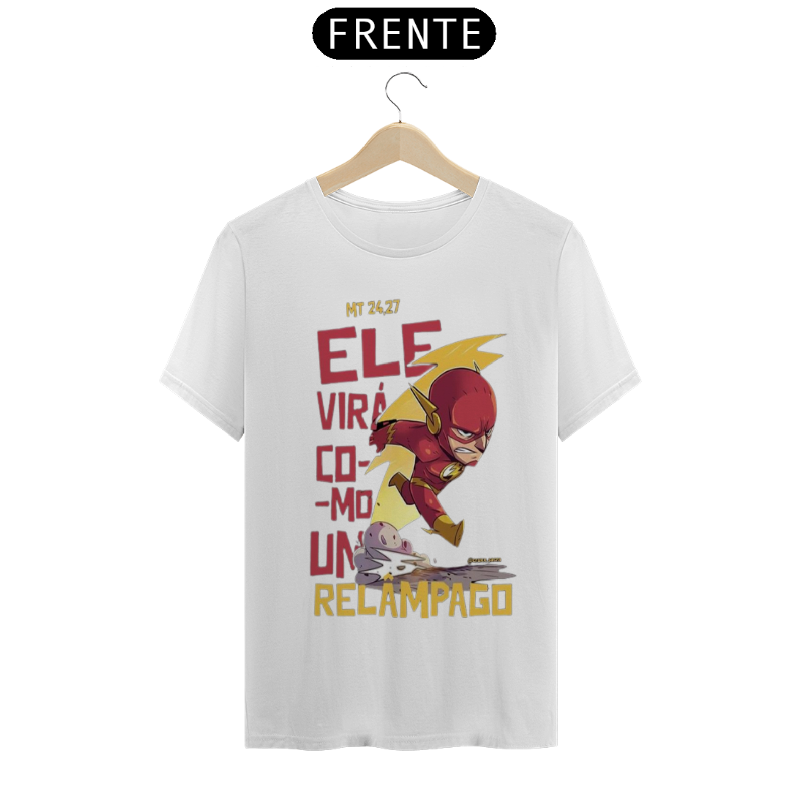 Nome do produto  Camiseta do flash