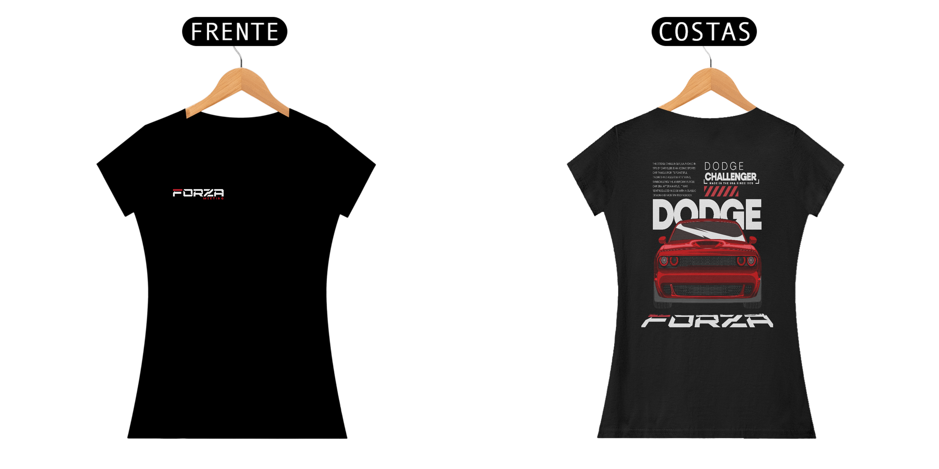 Camiseta Girls Dodge - Forza Meeting 