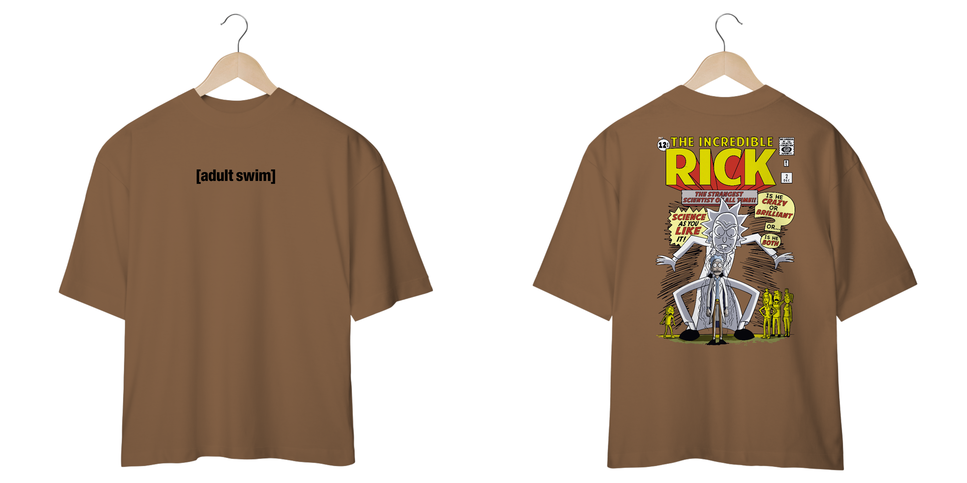 Camiseta Oversized ADULT SWIM Premium