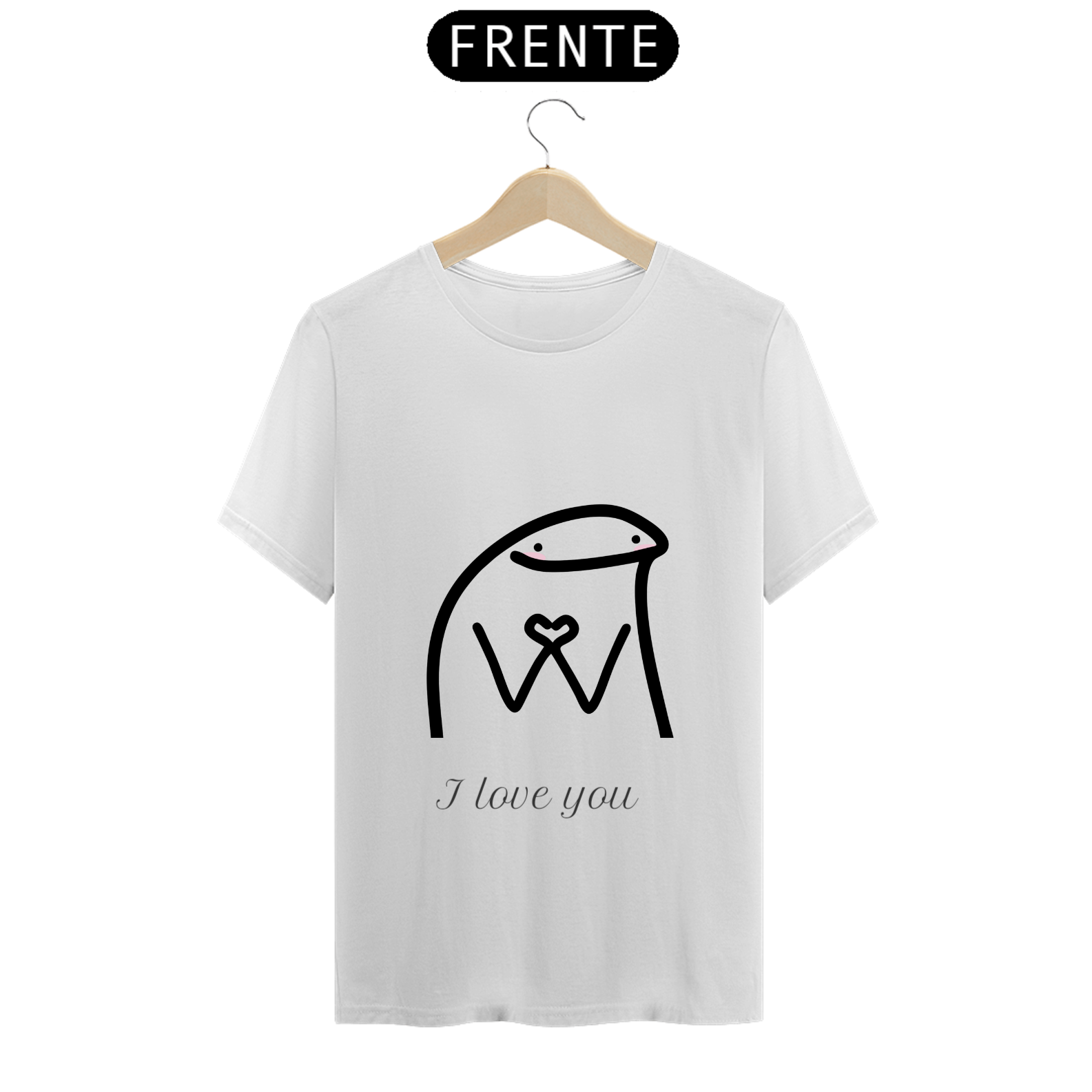 Nome do produto  Camiseta flork i love you