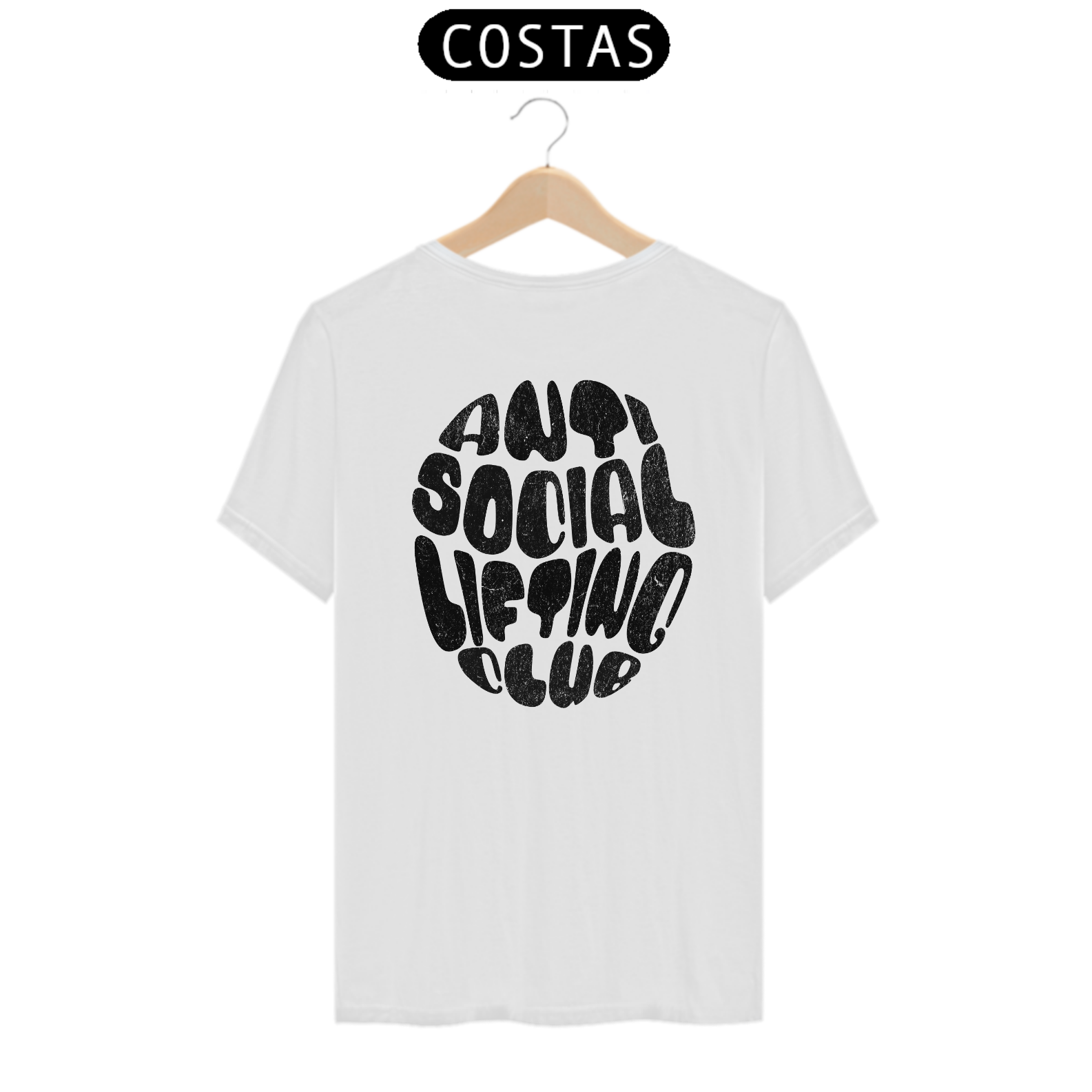 Camiseta - anti social lifting club 