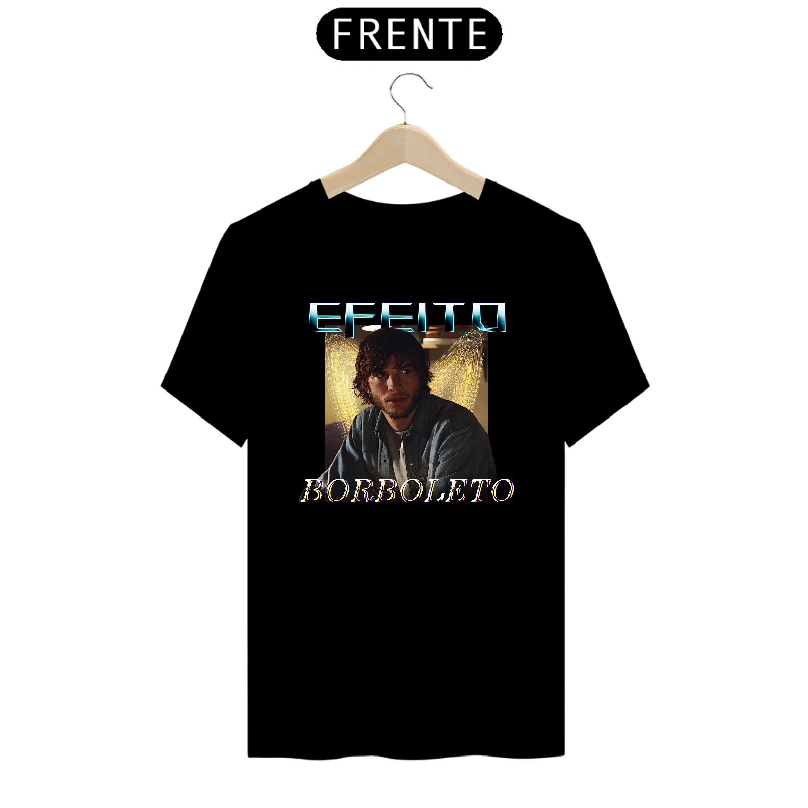 T-shirt Efeito Borboleto 