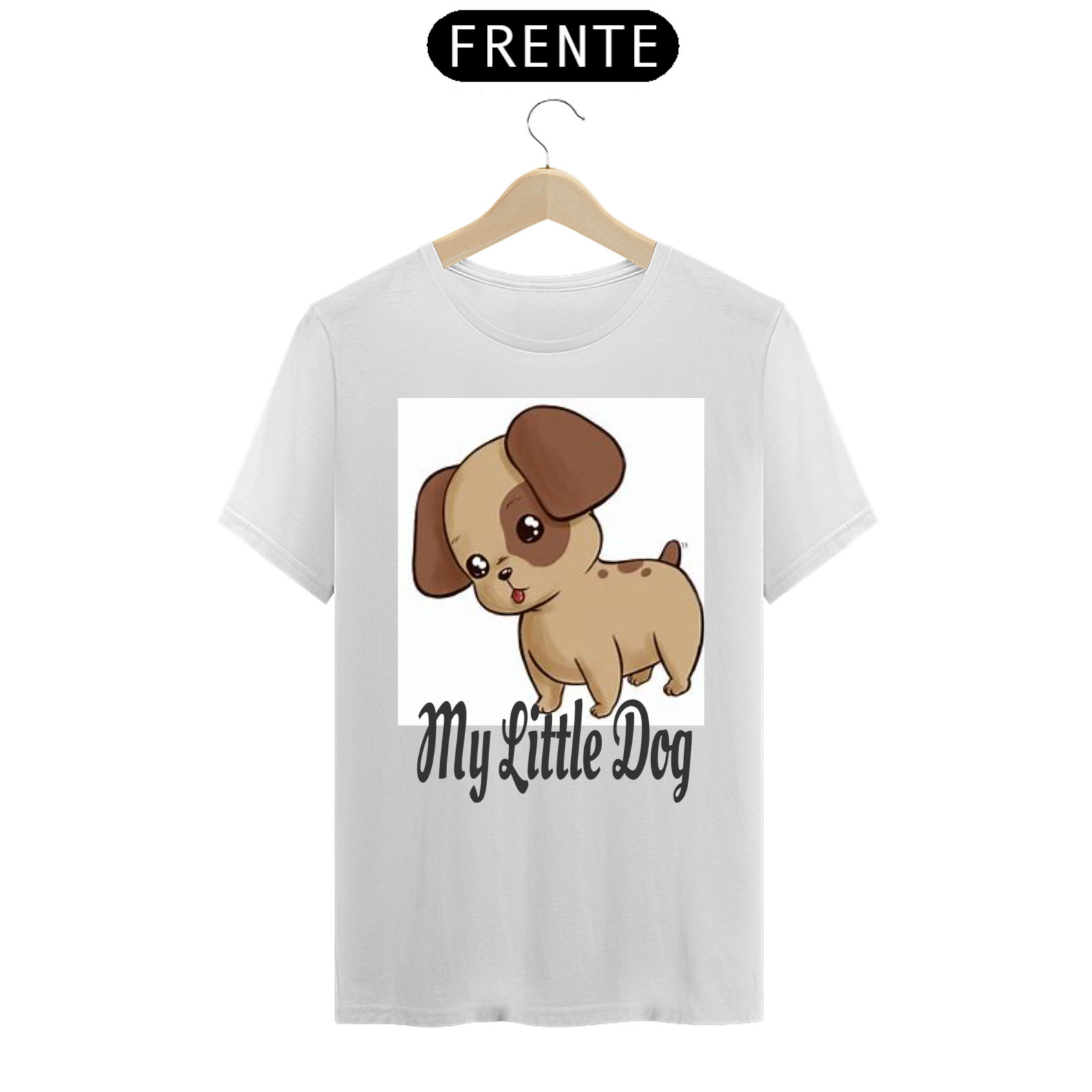 Nome do produto  camiseta  my little Dog