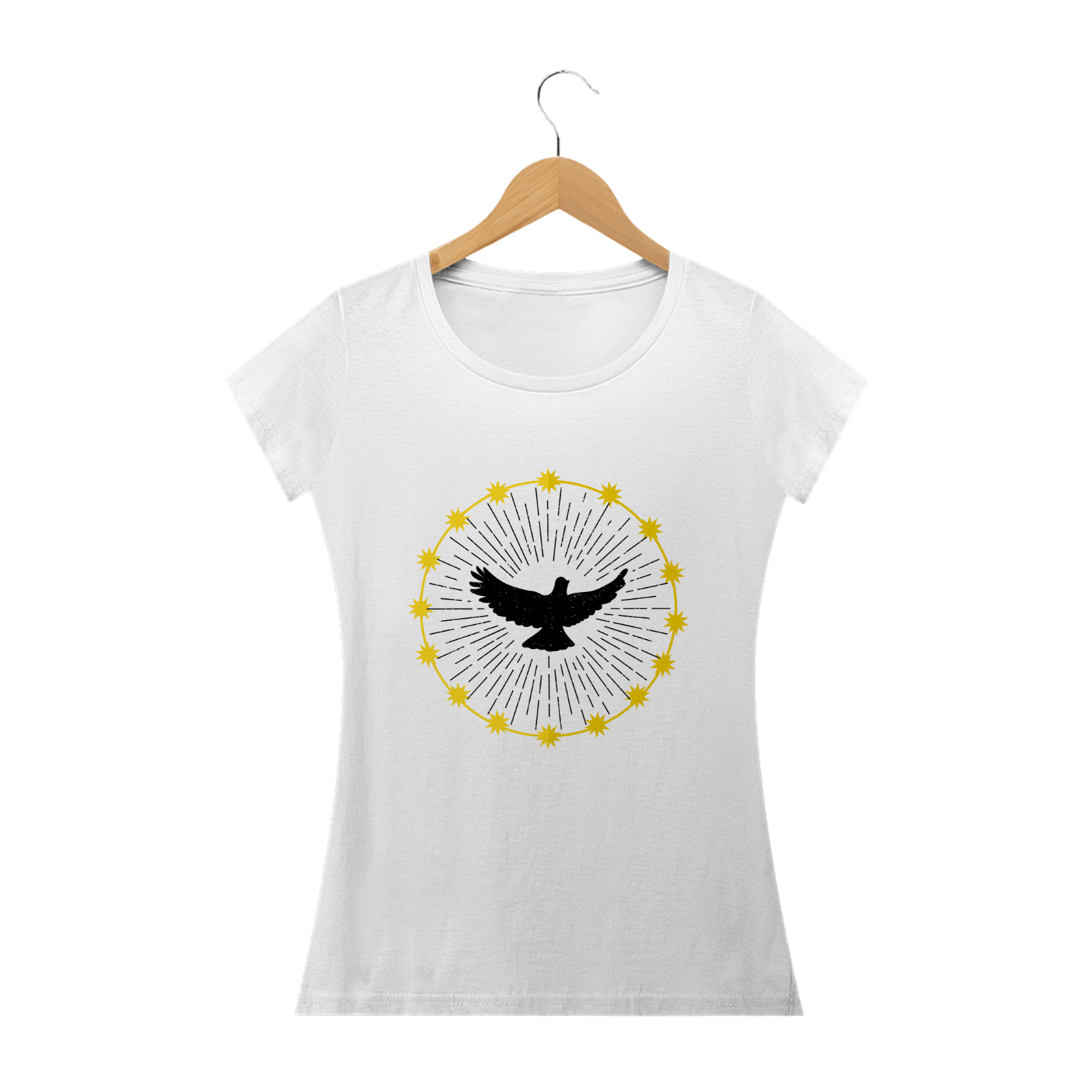 Camiseta Fem. Básica Estampada #015