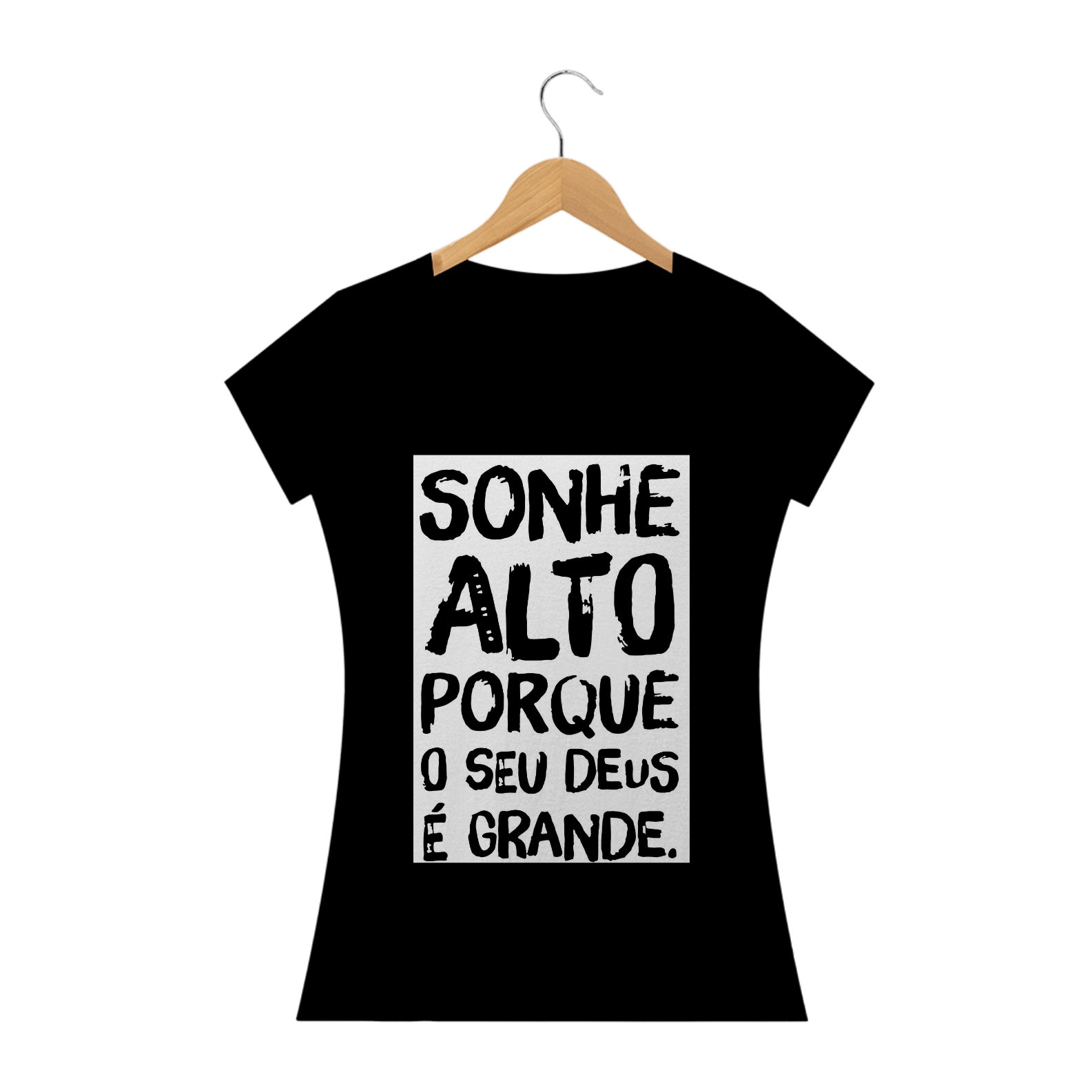 Camiseta Fem. Básica Estampada #004