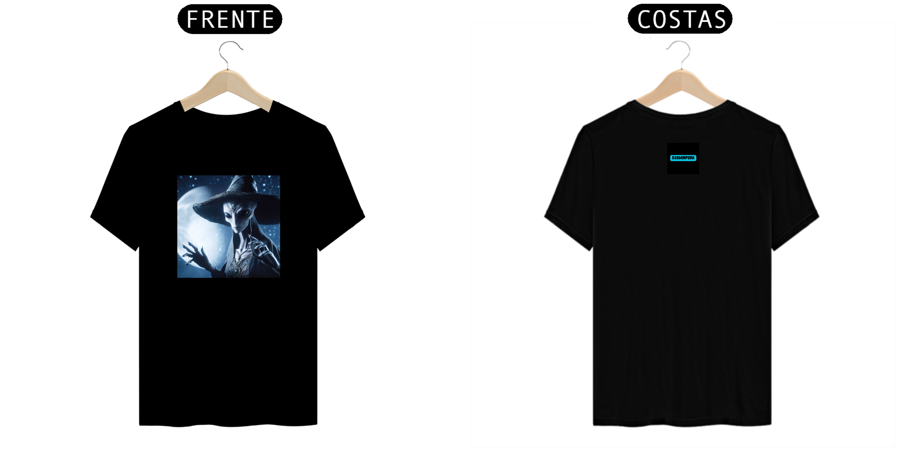 Darwinpunk; Camiseta Unissex; Alien