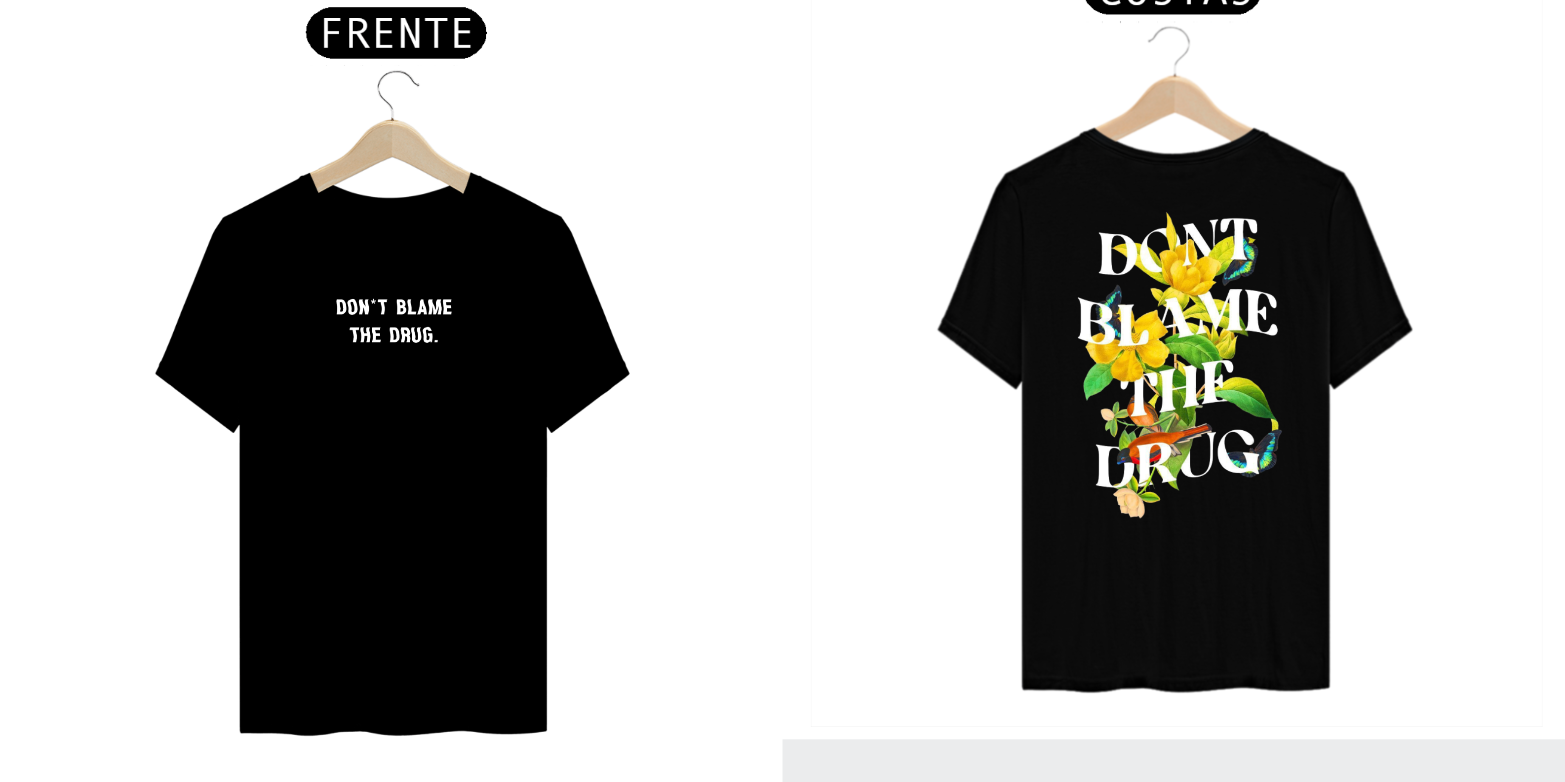 Don´t blame the drug T-shirt