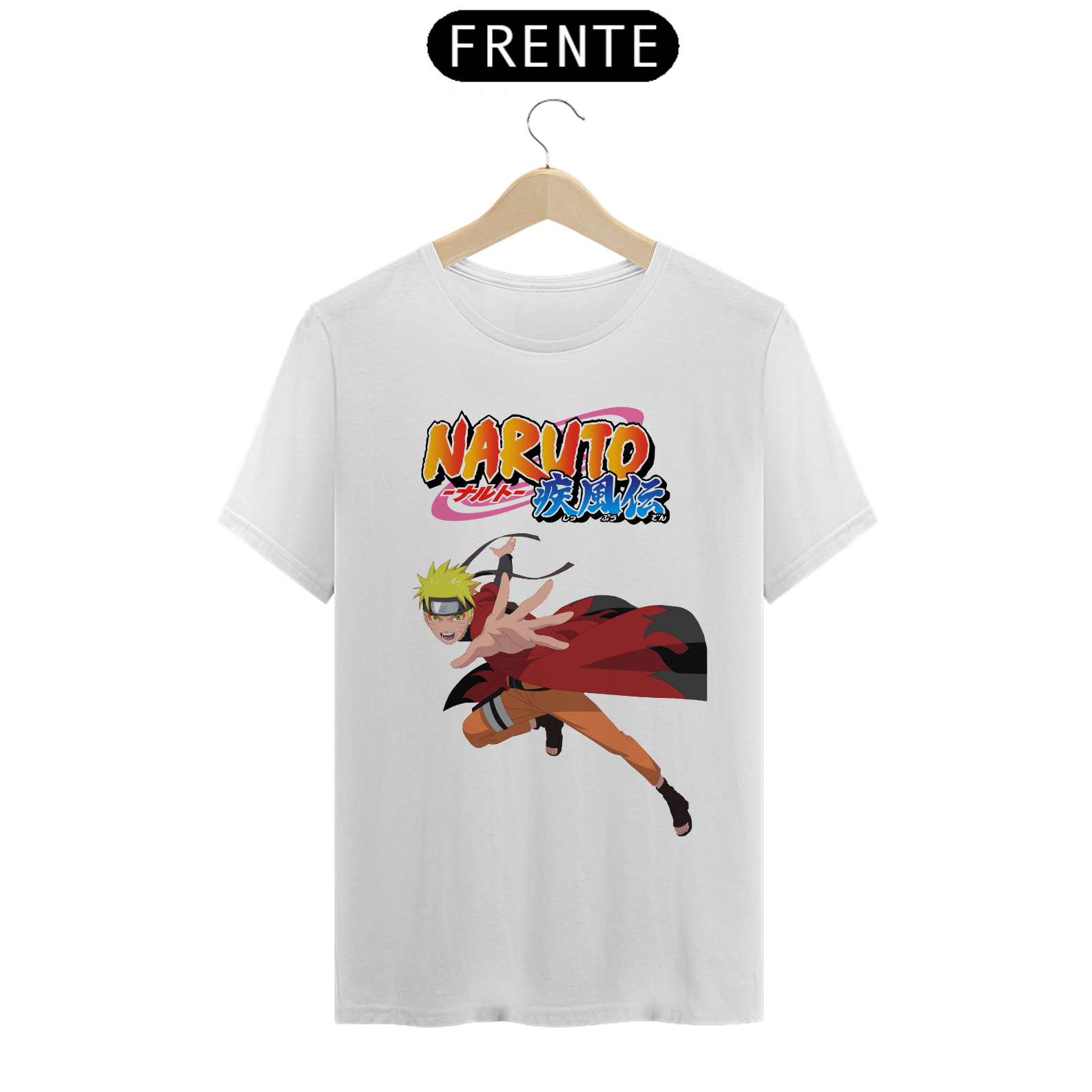 Nome do produto  Camiseta Naruto (Naruto Shippuden)