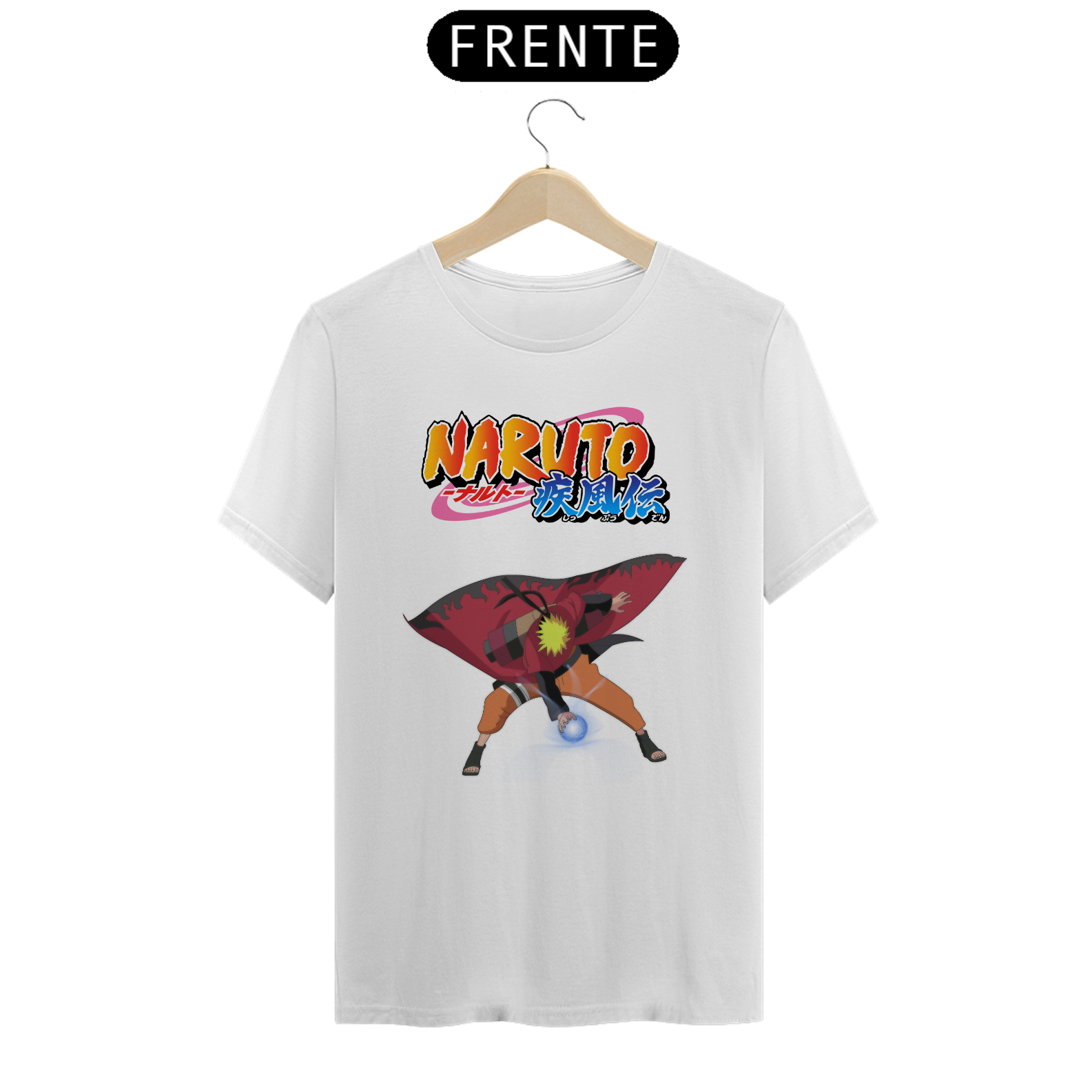 Nome do produto  Camiseta Naruto Rasengan (Naruto Shippuden)