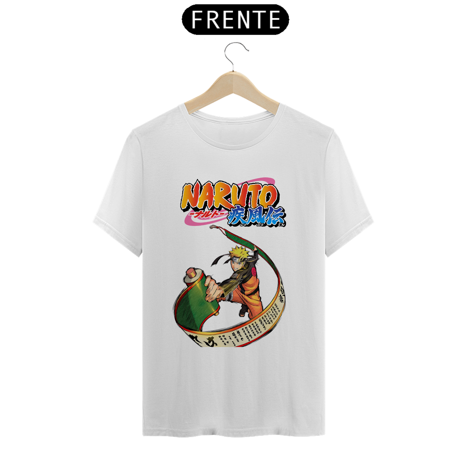 Nome do produto  Camiseta Naruto (Naruto Shippuden)