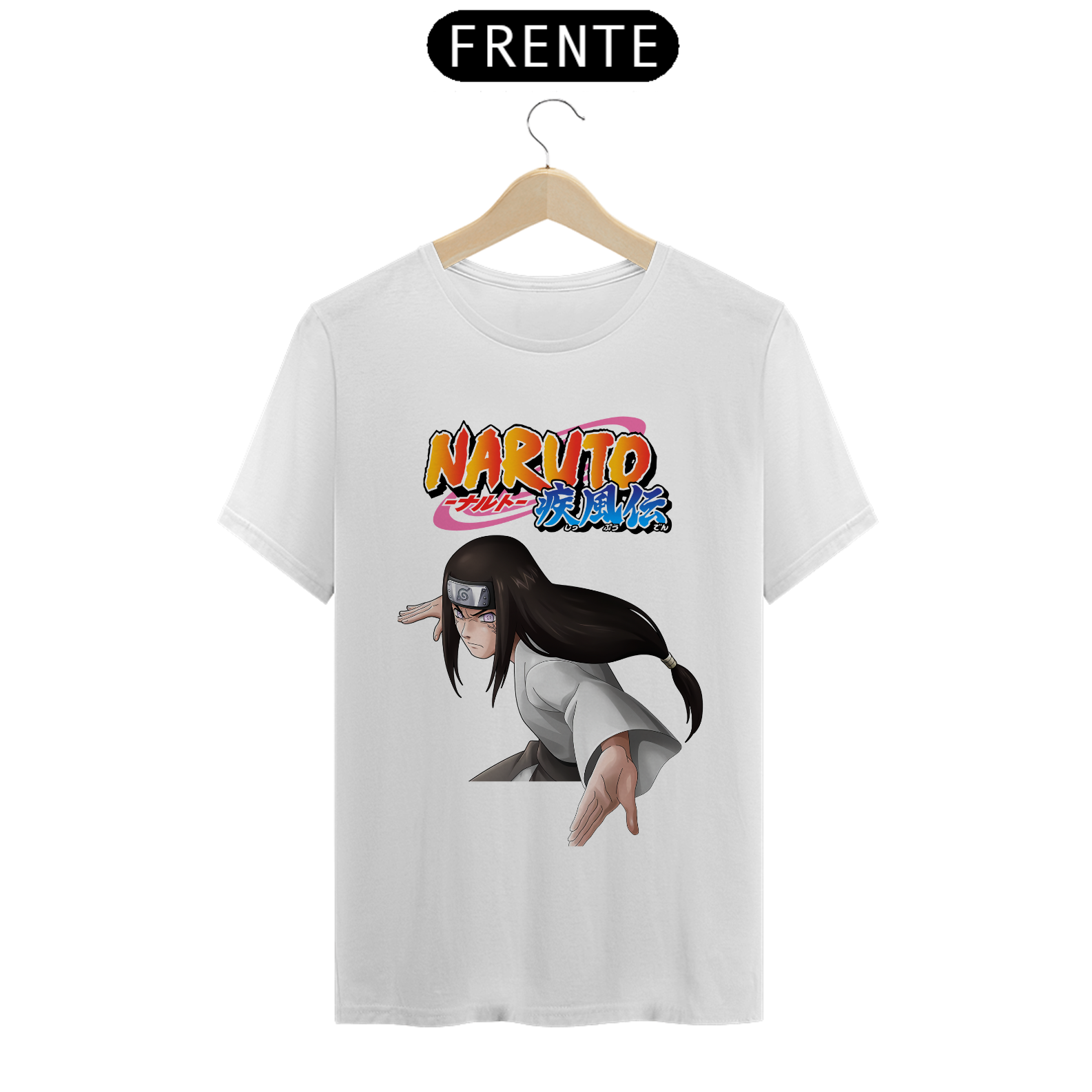 Nome do produto  Camiseta Neji (Naruto Shippuden)