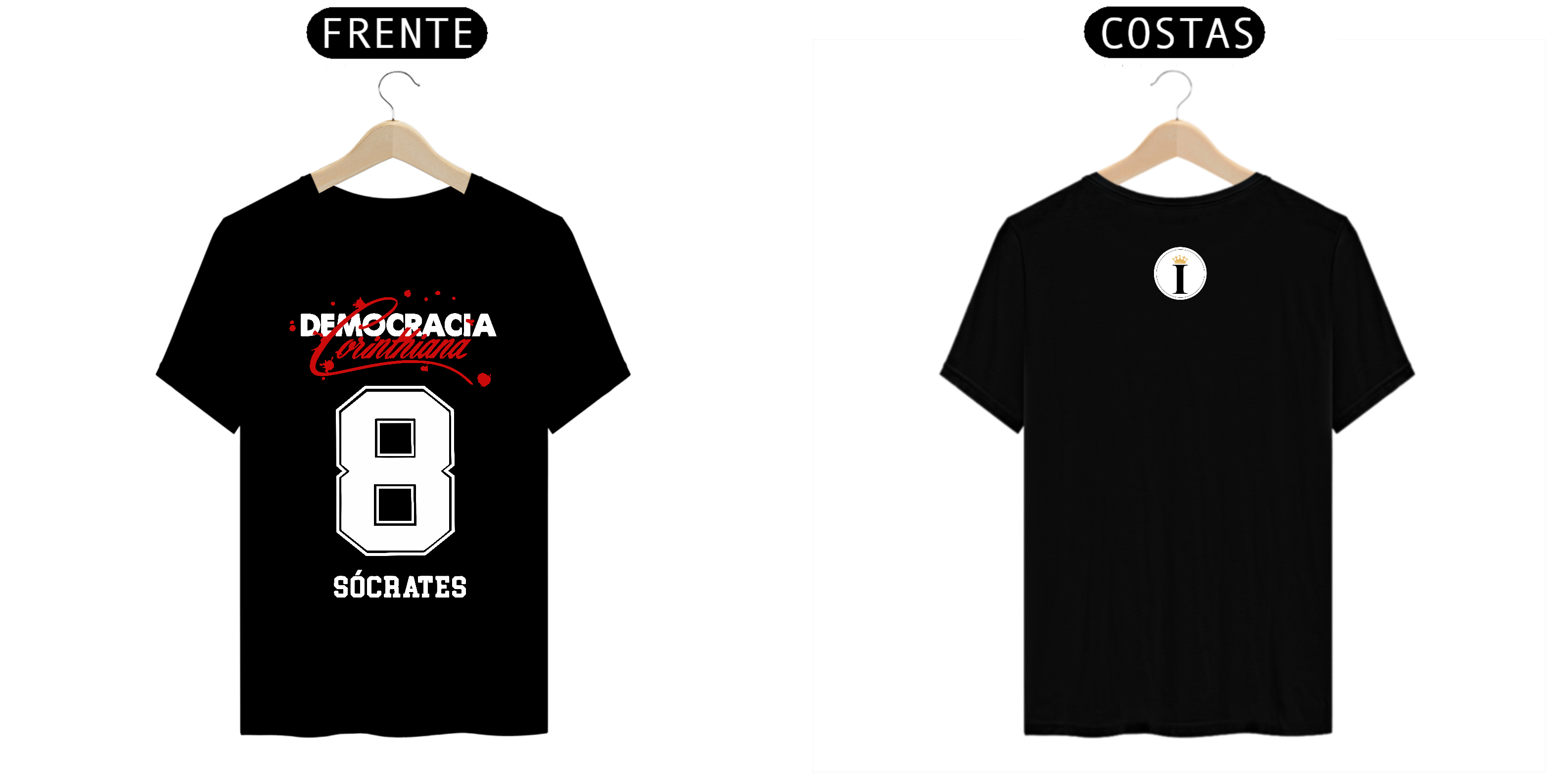 Nome do produto  Camisa Prime - Democracia Corinthiana