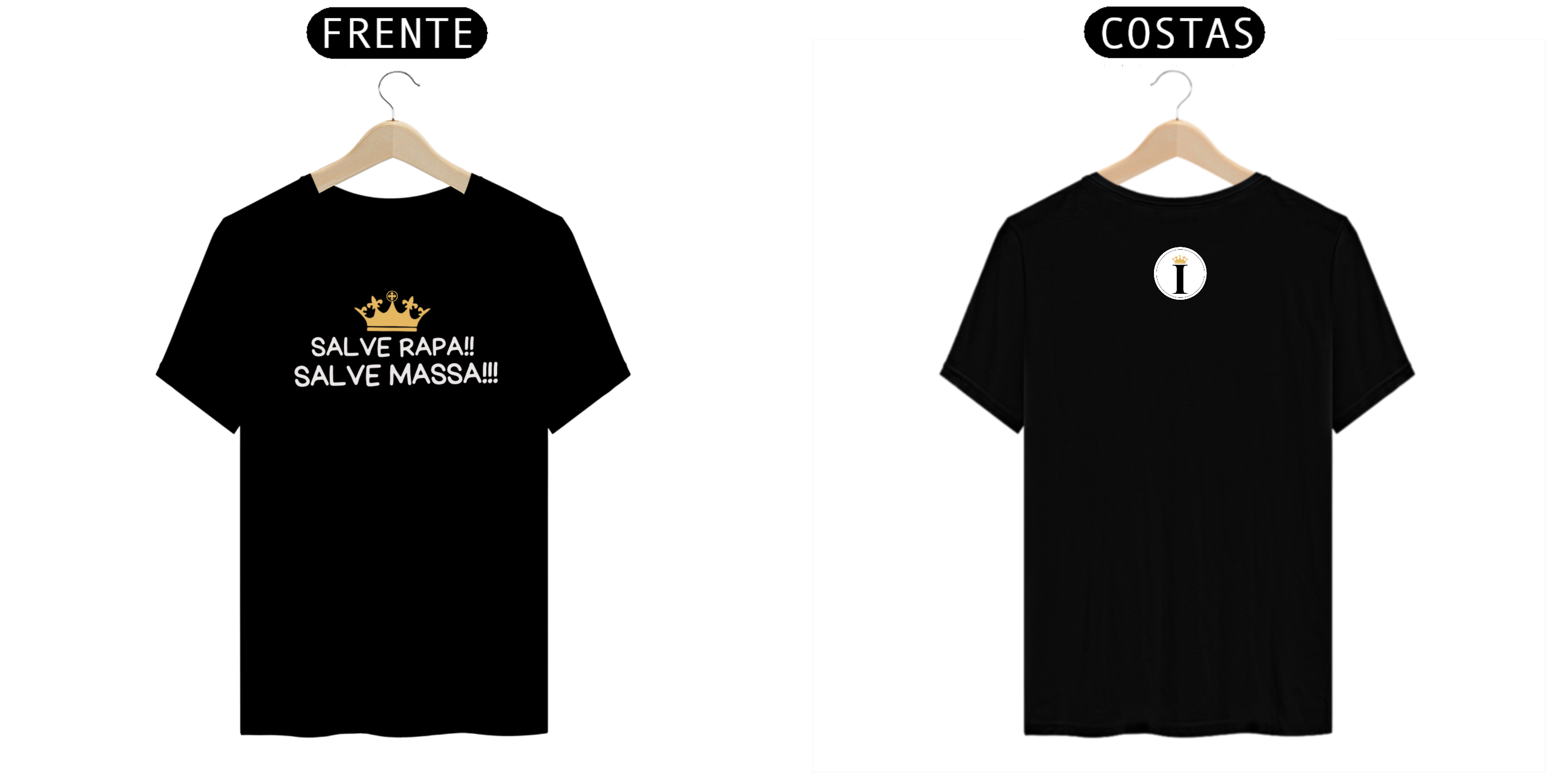 Nome do produto  Camisa Prime - Salve Rapa Salve Massa