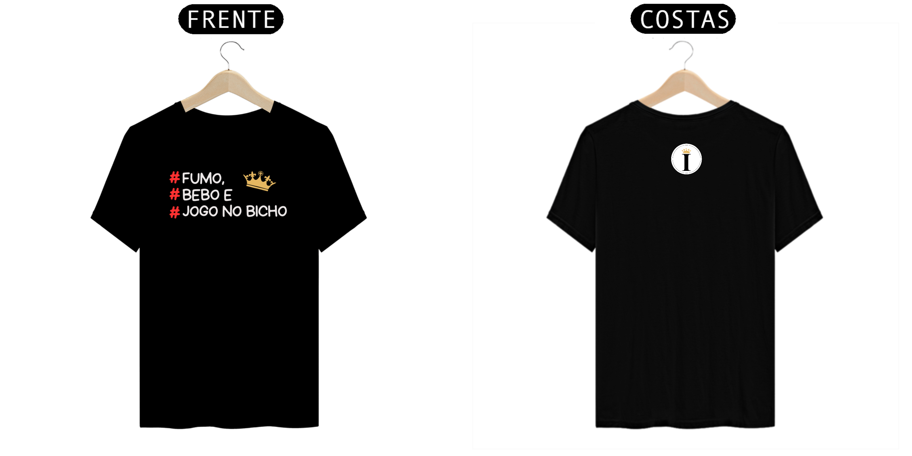 Nome do produto  Camisa Prime - Fumo Bebo e Jogo no Bicho